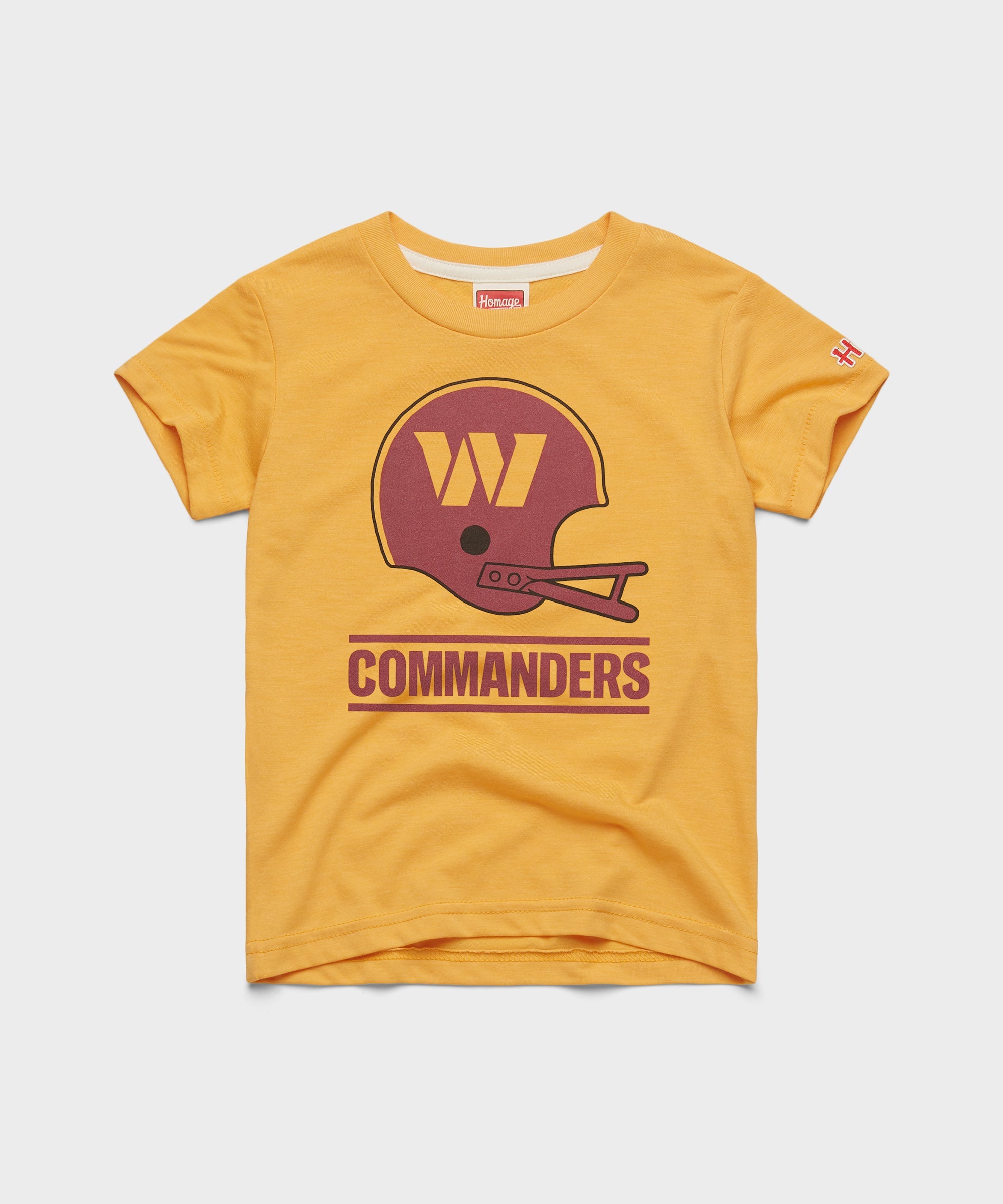 Youth Washington Commanders Big Helmet Gold