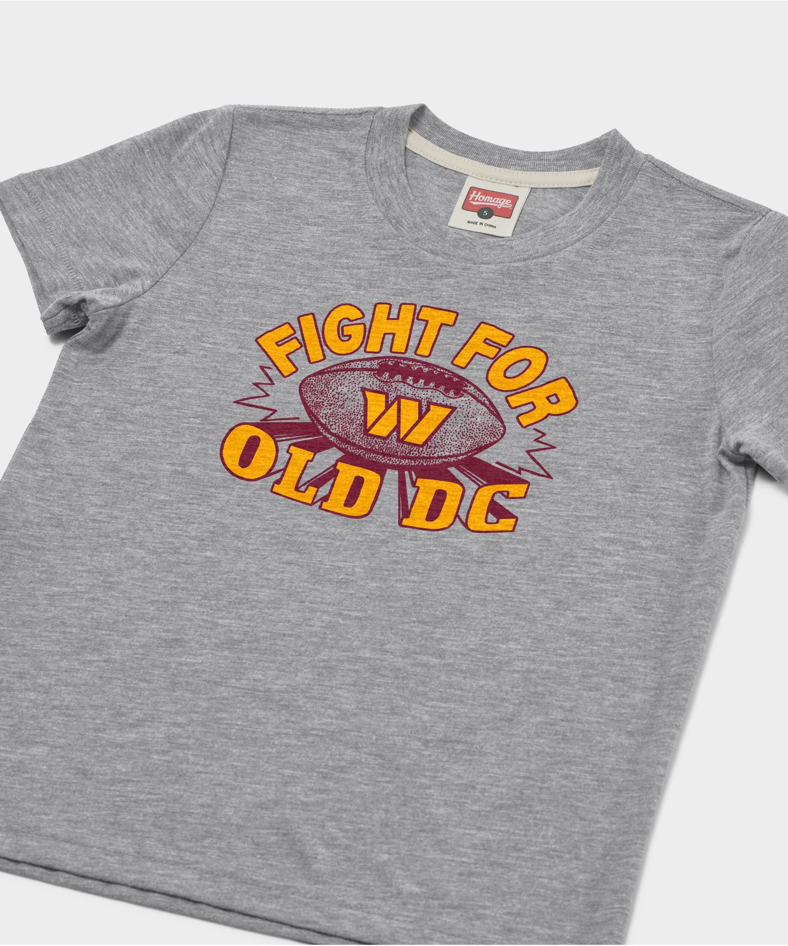 Youth Washington Commanders Fight For Old Dc