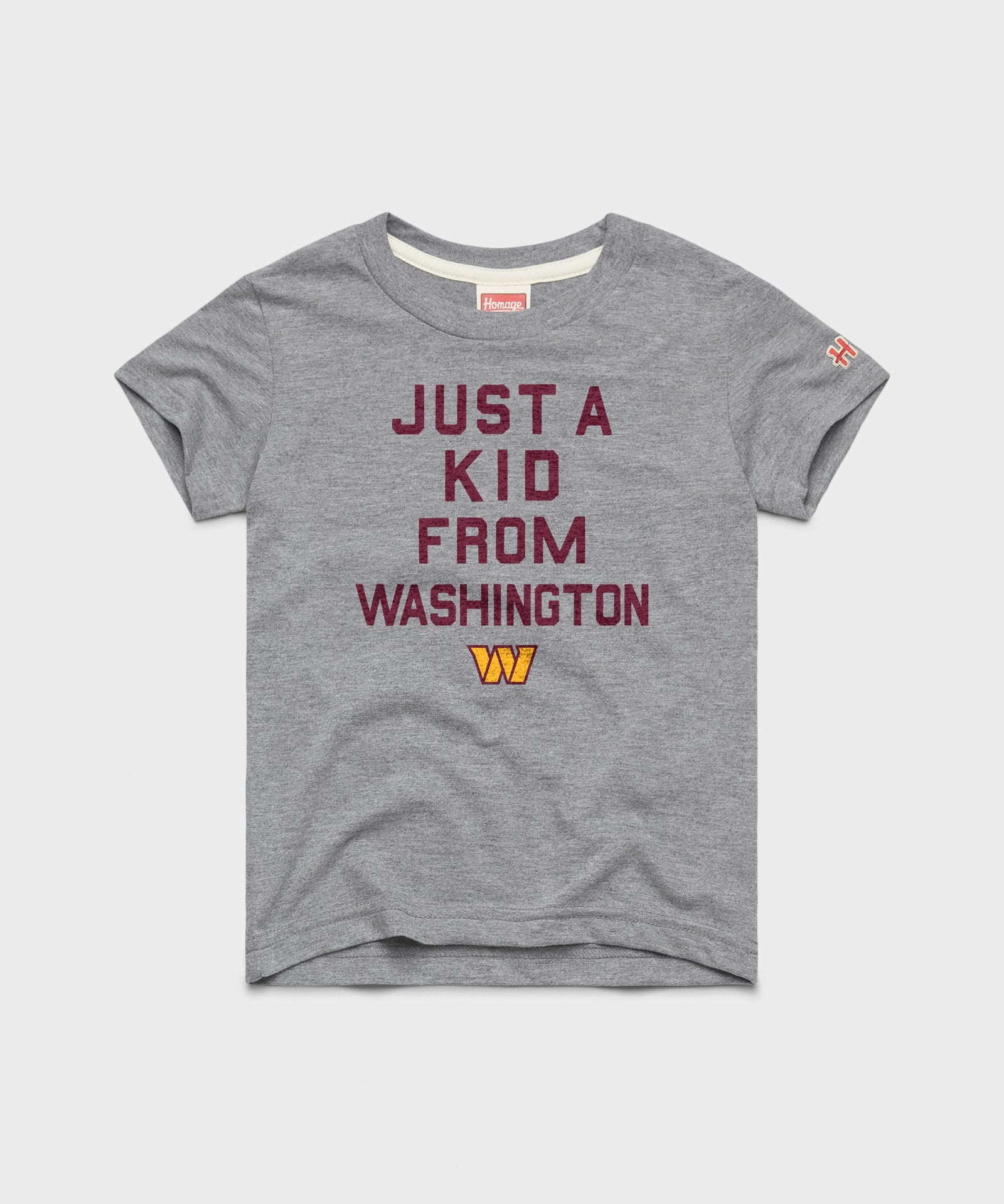 Youth Washington Commanders Just A Kid From Washington