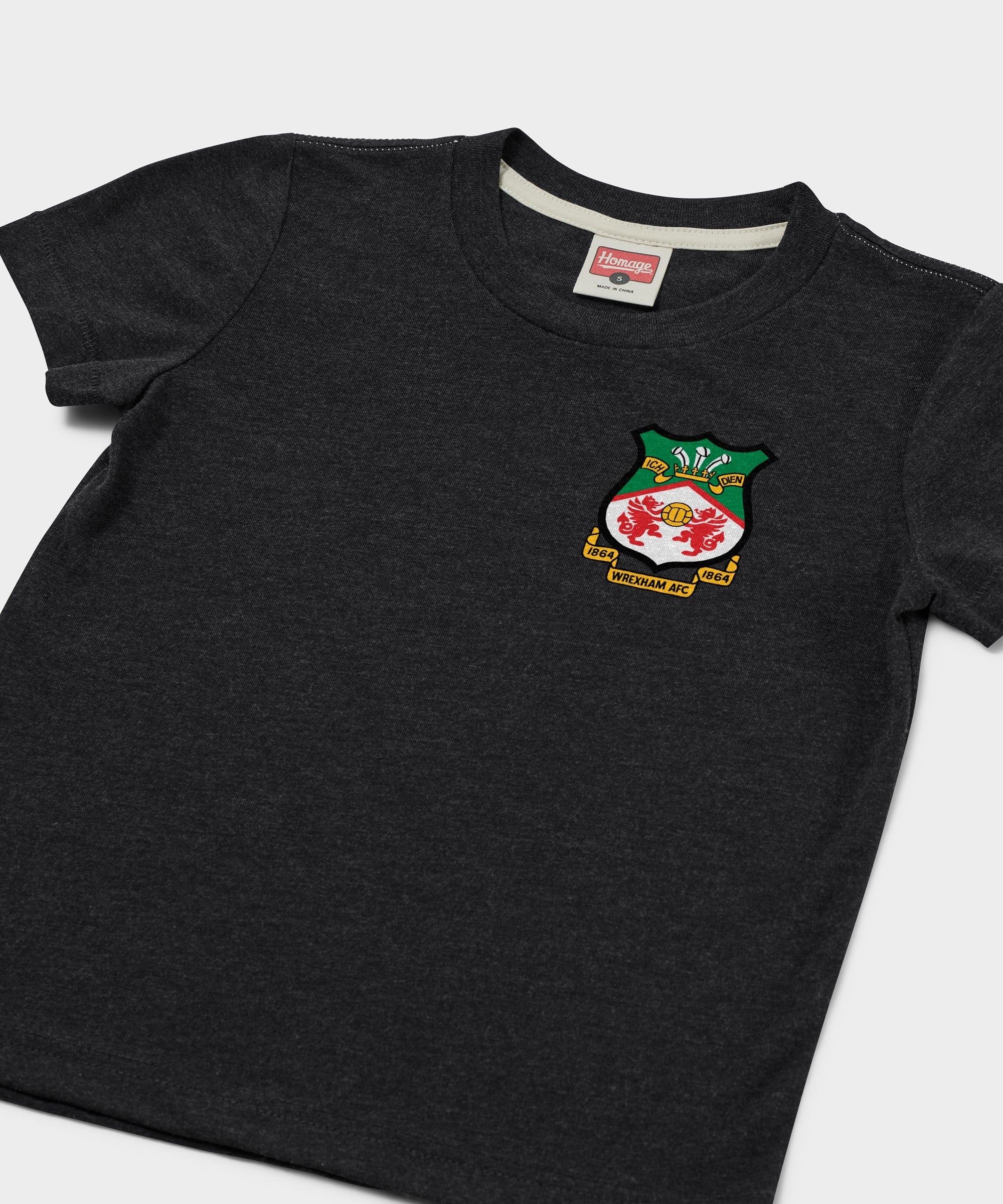 Youth Wrexham Afc Crest Left Chest