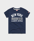 Youth Yankees Aaron Judge Signature Jersey