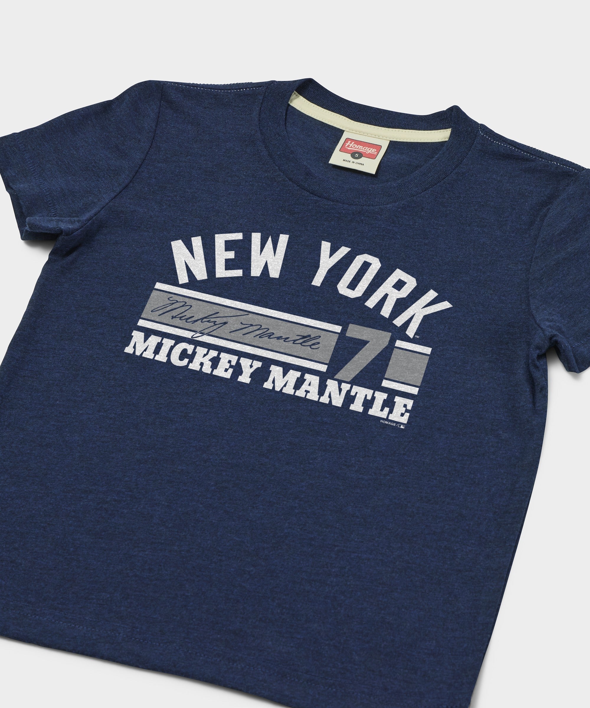 Youth Yankees Mickey Mantle Signature Jersey