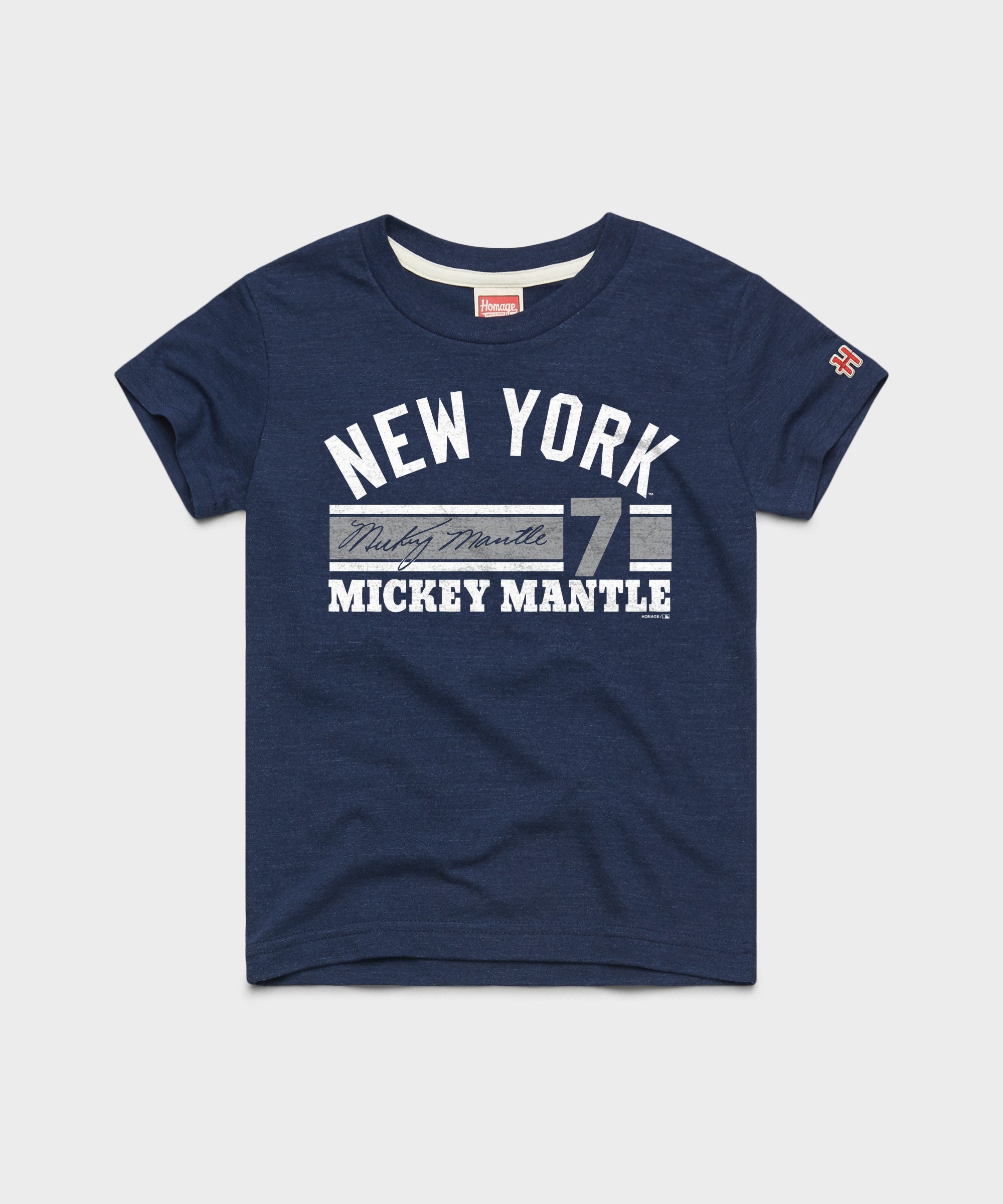 Youth Yankees Mickey Mantle Signature Jersey