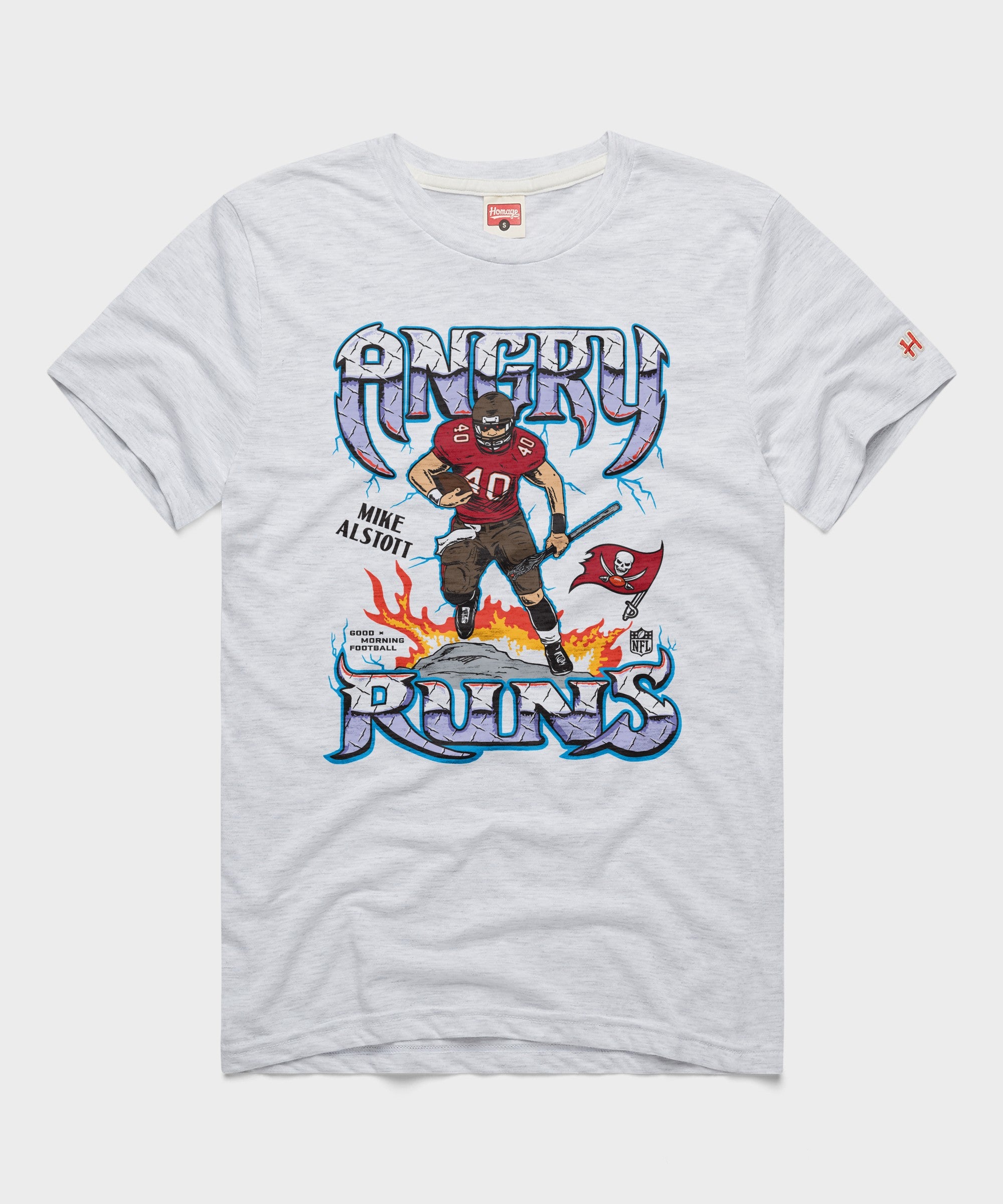 Angry Runs Buccaneers Mike Alstott