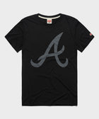 atlanta braves cap logo '81 blackout