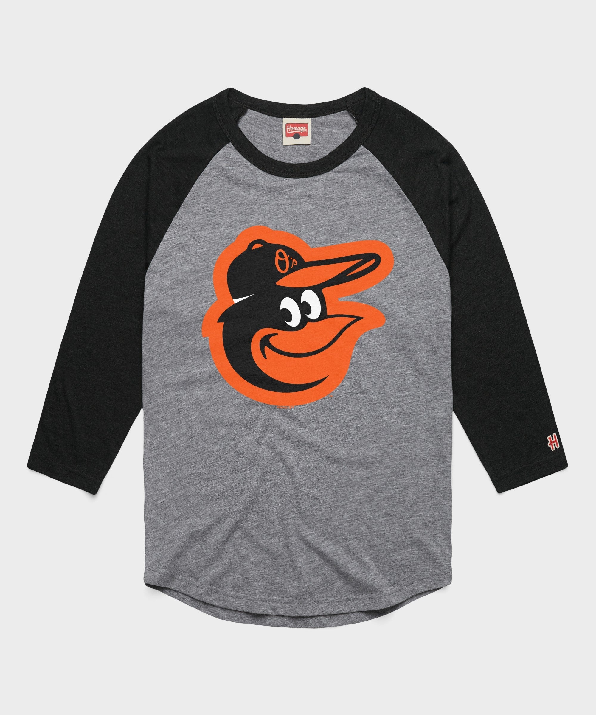 baltimore orioles cap logo '19 raglan