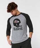 baltimore ravens big helmet raglan