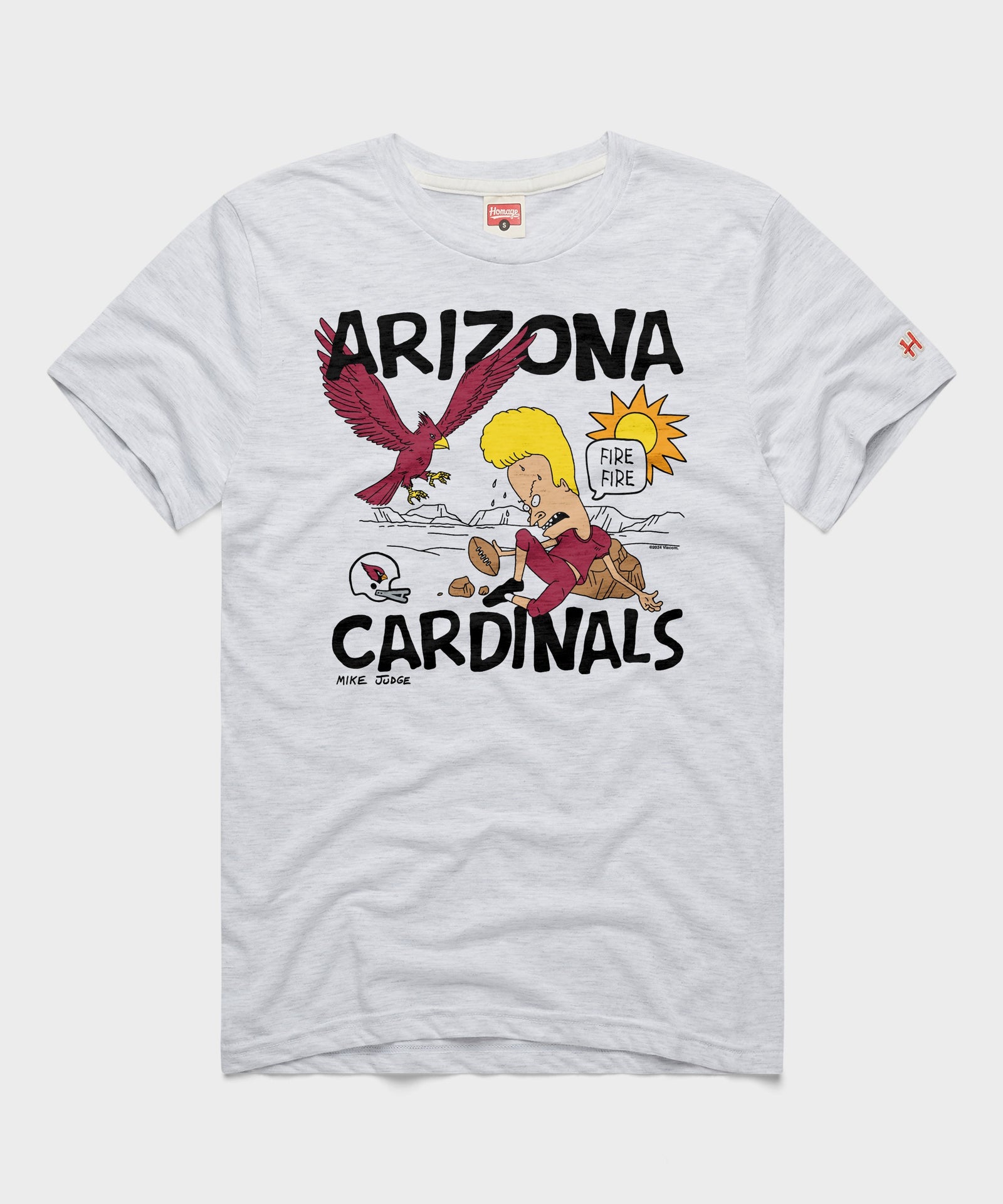 Beavis And Butt Head X Arizona Cardinals Fire Fire