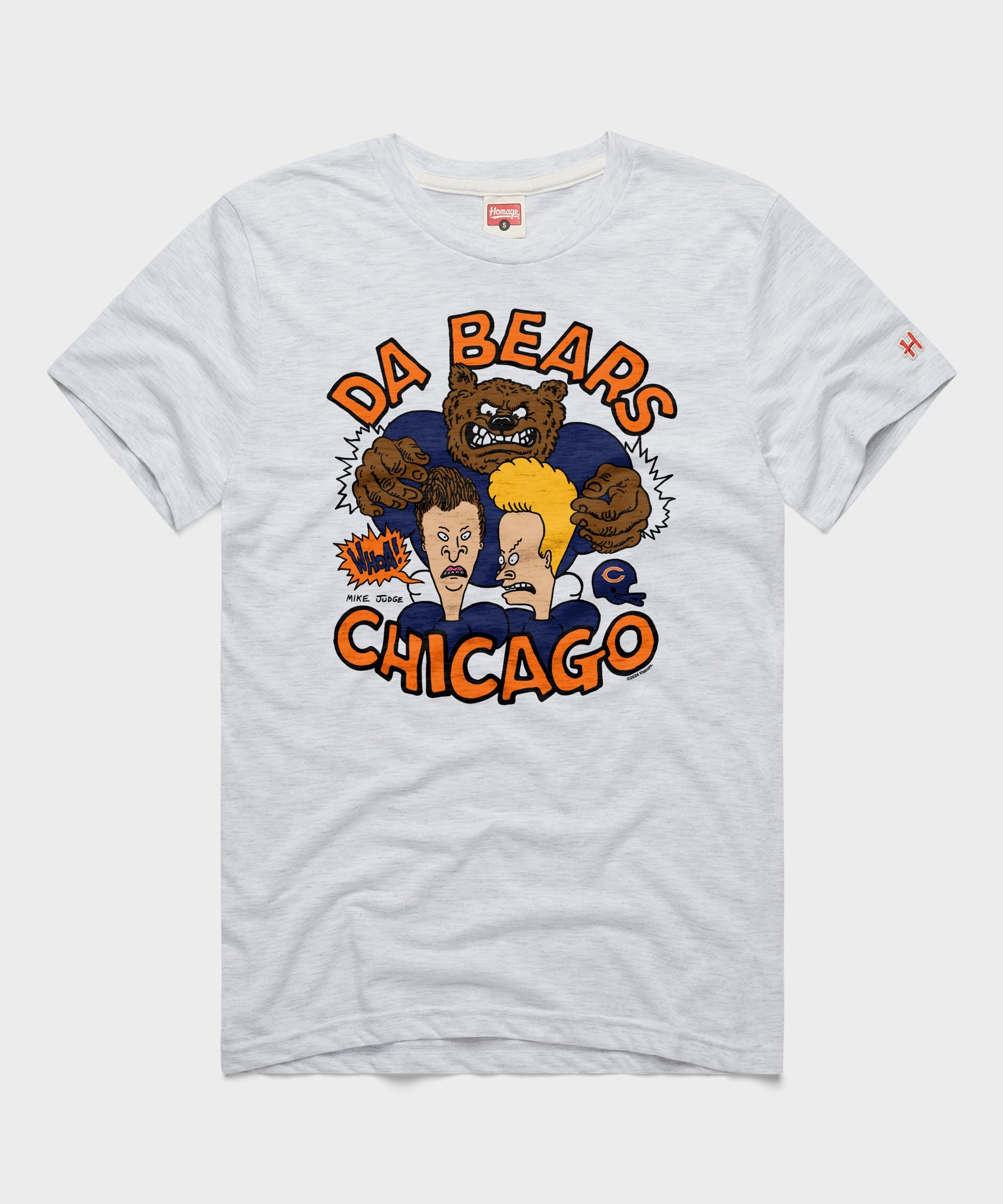Beavis And Butt Head X Chicago Bears Whoa