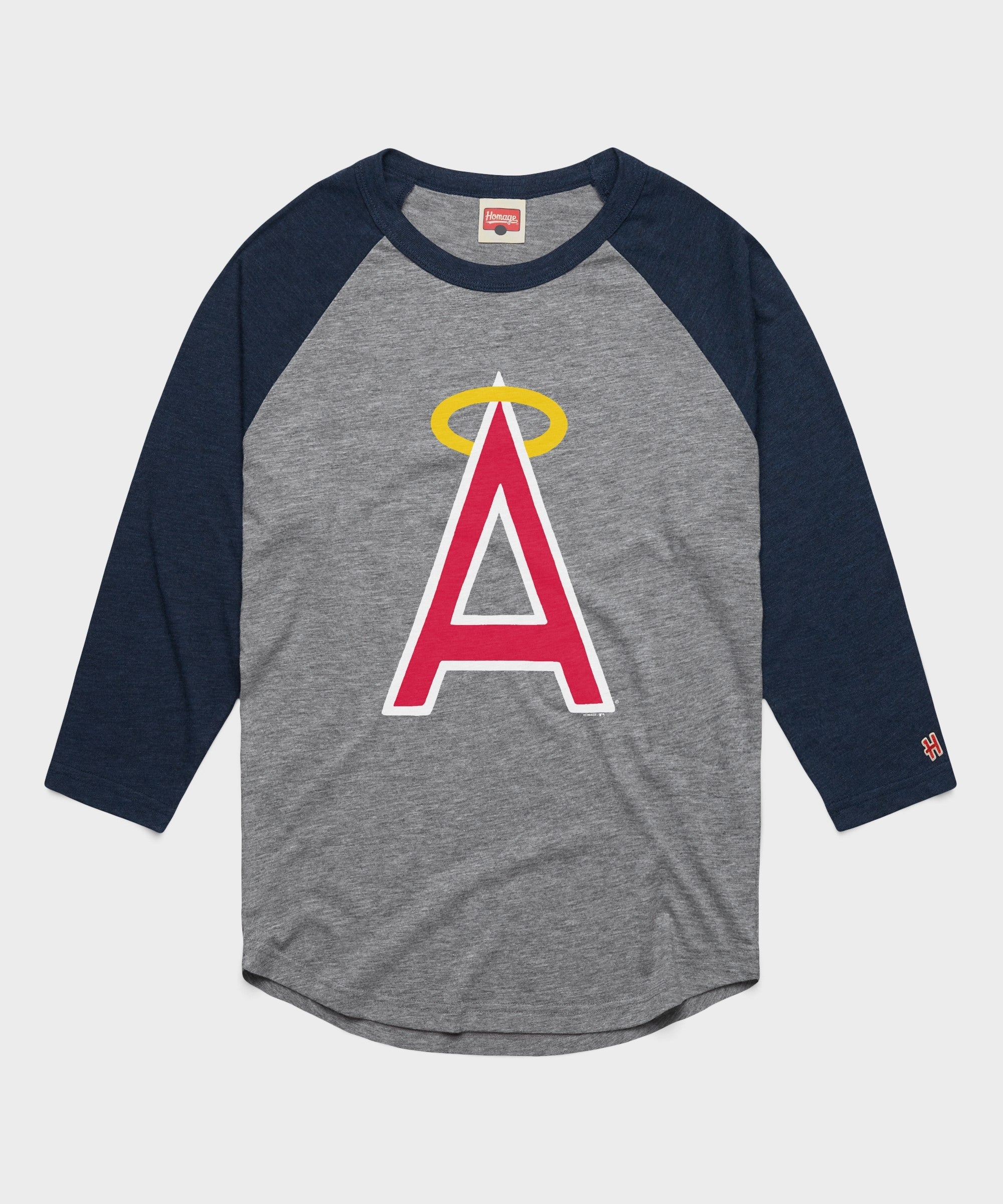 california angels cap logo '72 raglan