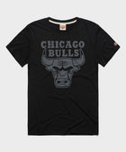 chicago bulls logo blackout