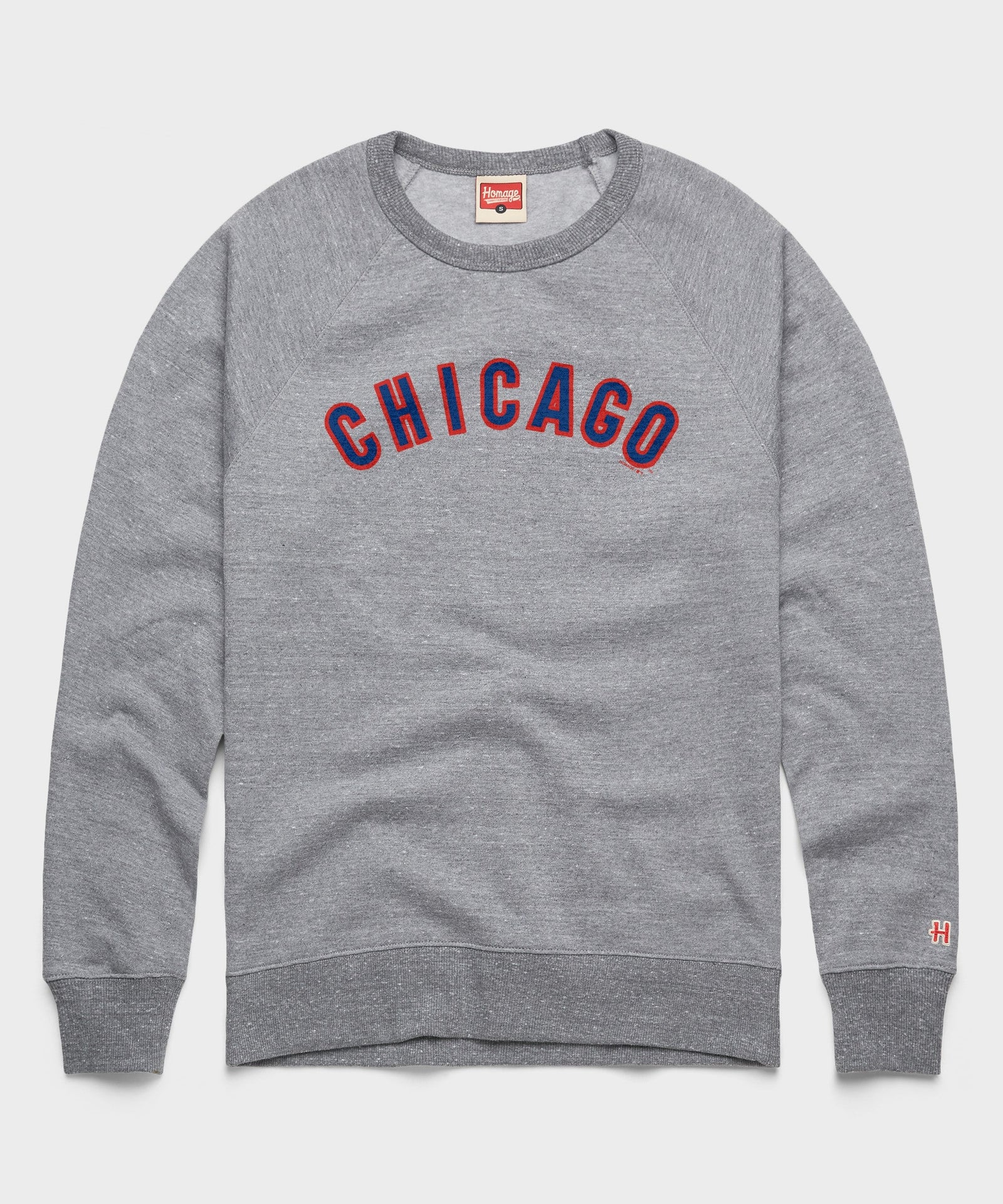 Chicago Cubs Jersey Logo '58 Crewneck