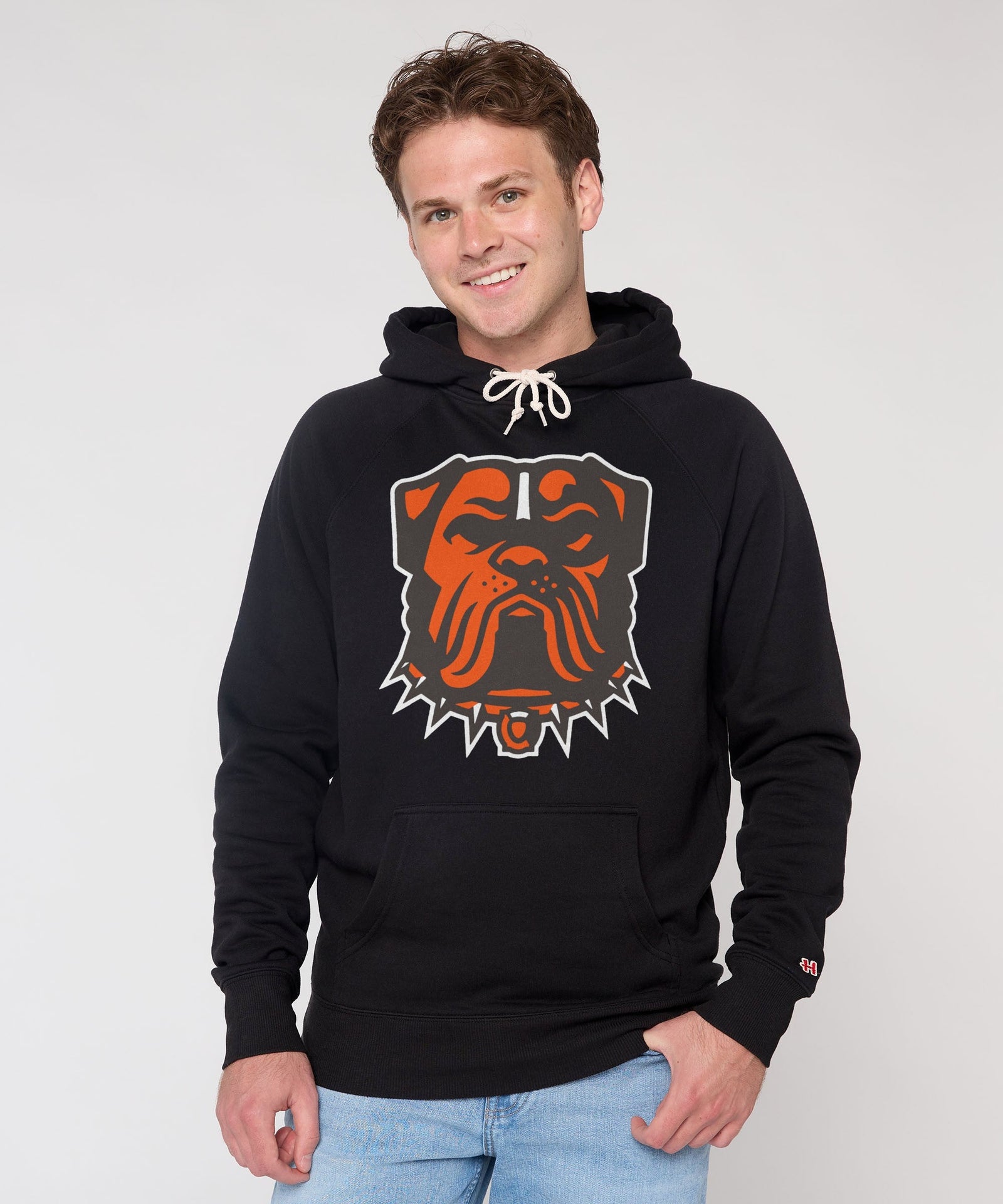 cleveland browns dog logo hoodie