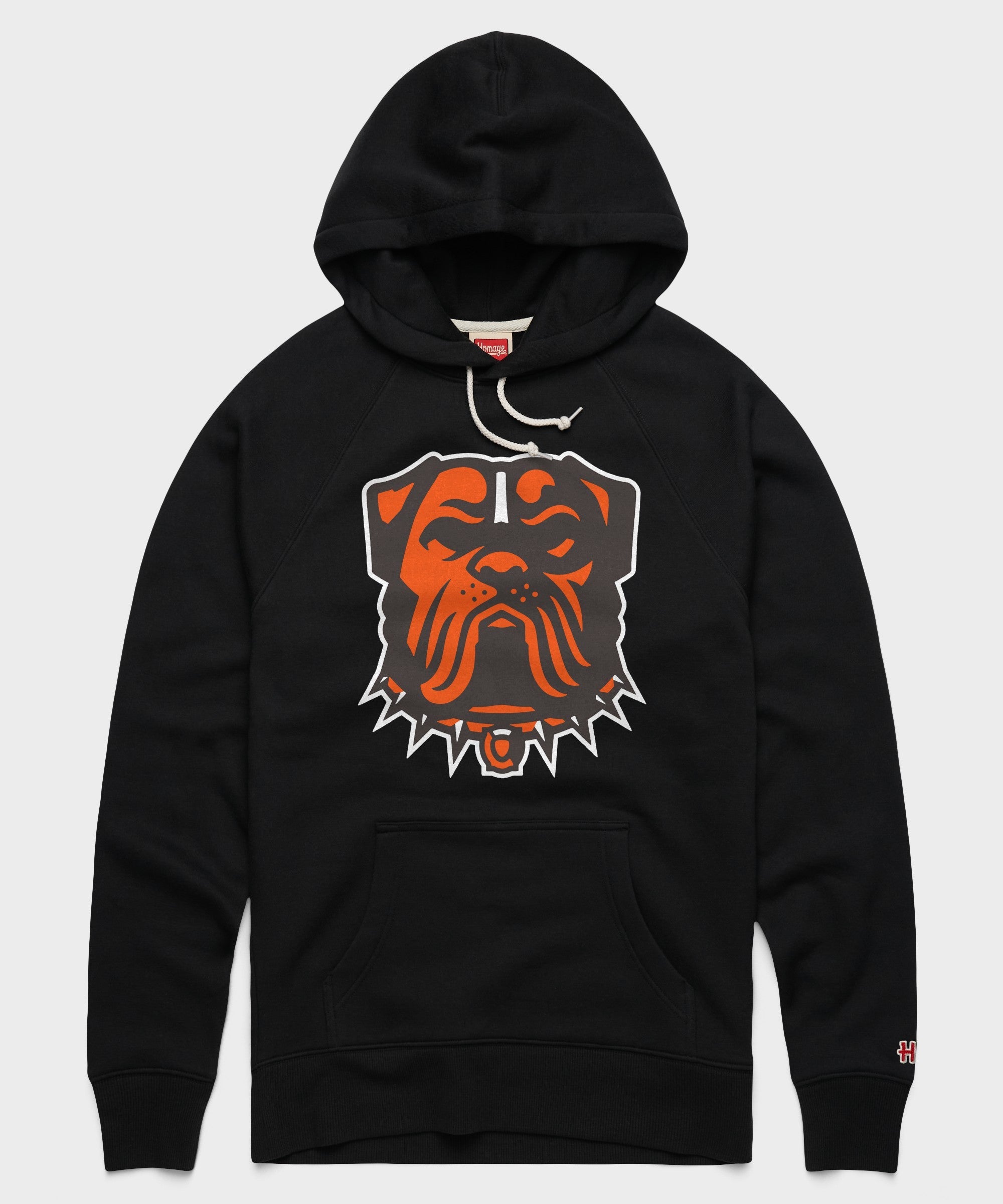 cleveland browns dog logo hoodie