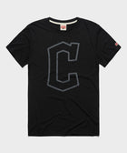 cleveland guardians cap logo '22 blackout