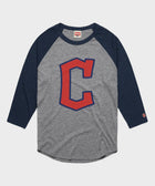 cleveland guardians cap logo '22 raglan