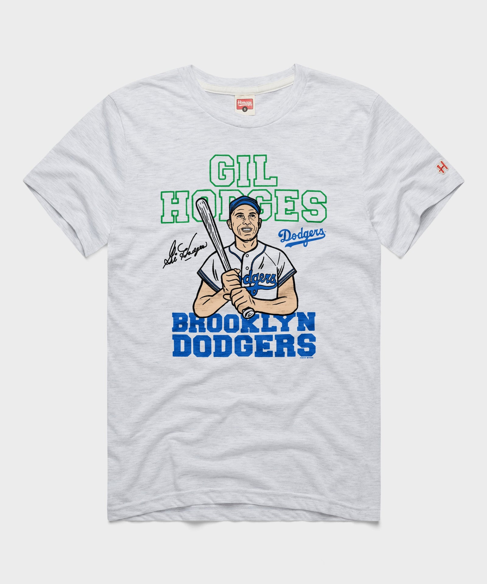 Dodgers Gil Hodges Signature