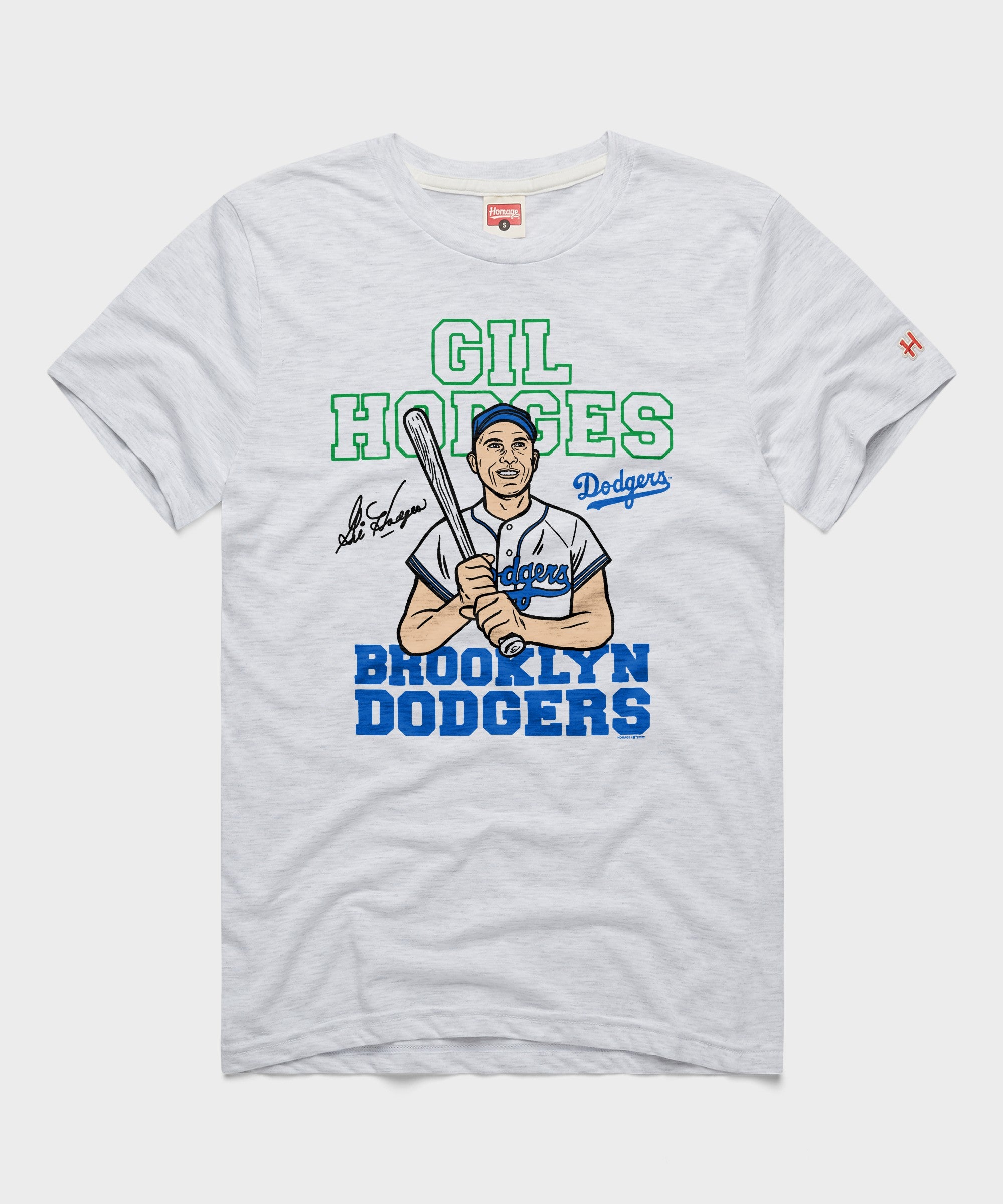 Dodgers Gil Hodges Signature