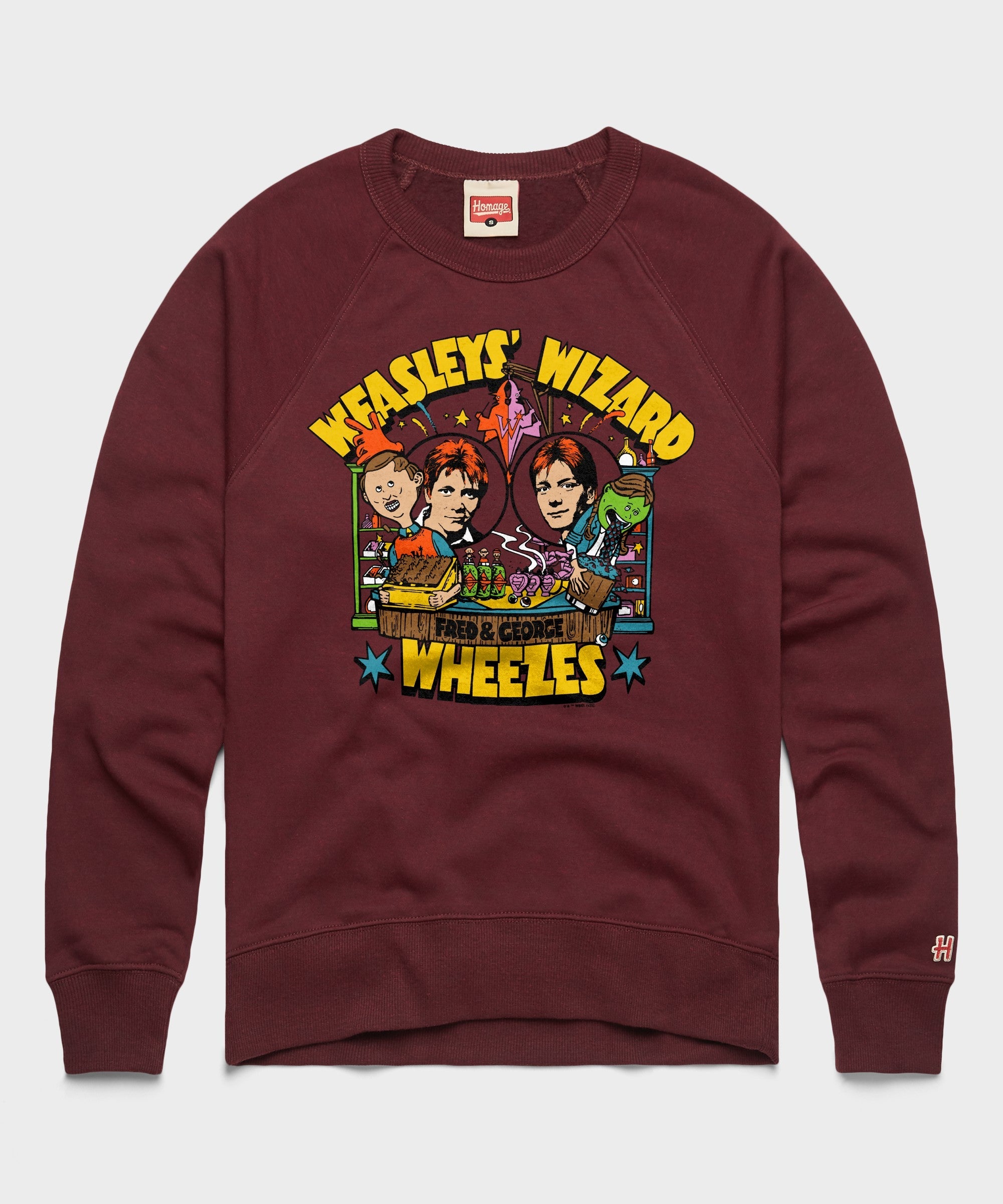 fred and george weasley crewneck