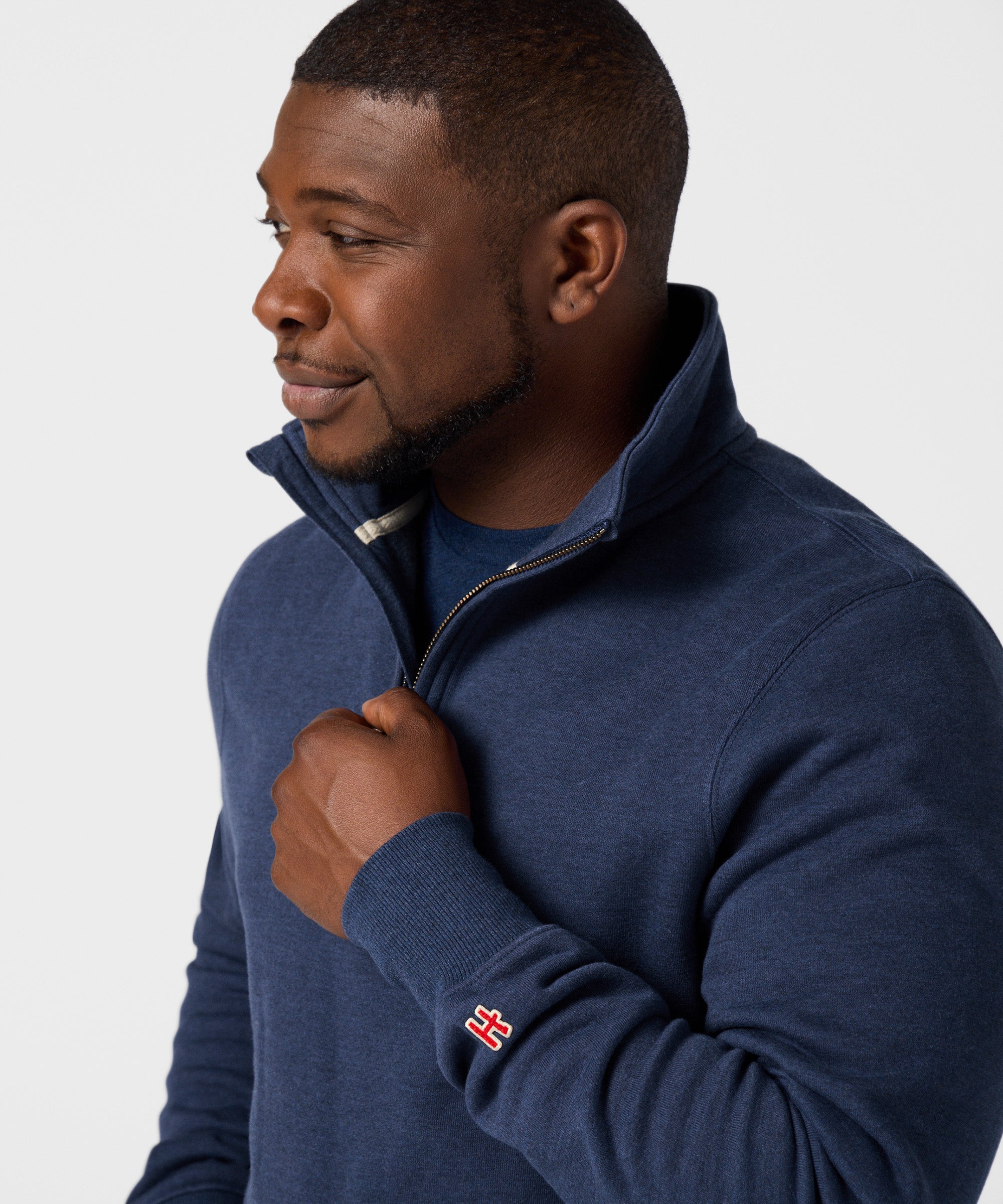 Go-To Quarter Zip Pullover Navy