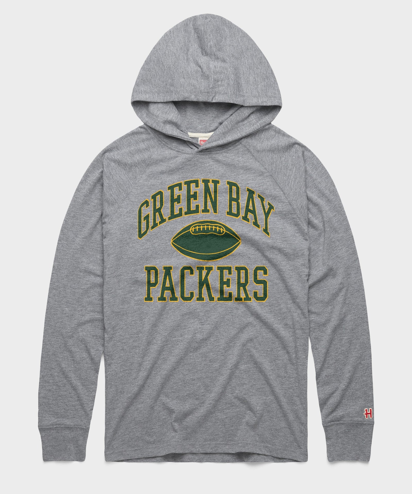 Green Bay Packers Gridiron Lightweight Hoodie