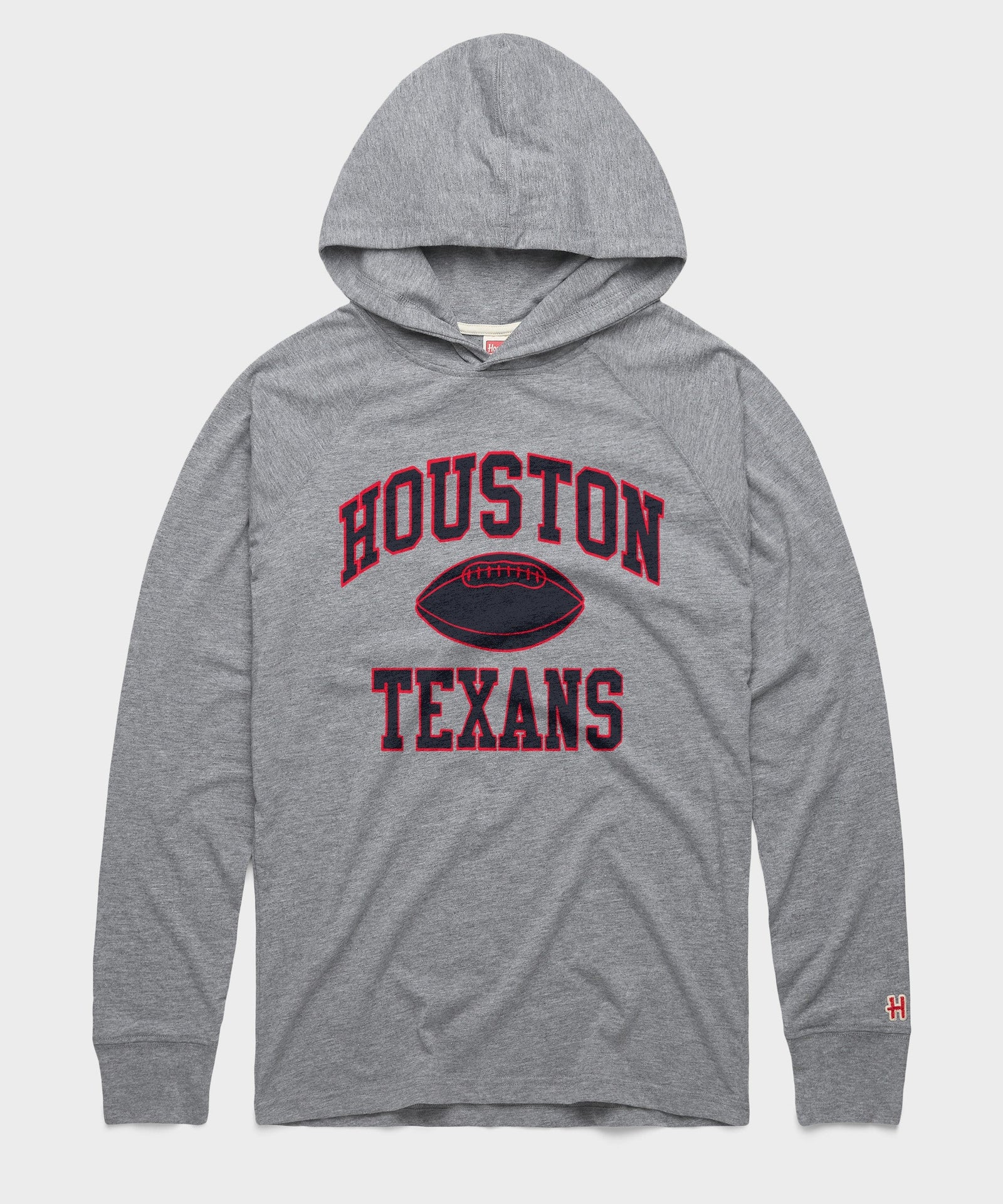 houston texans gridiron lightweight hoodie