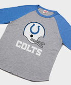 indianapolis colts big helmet raglan
