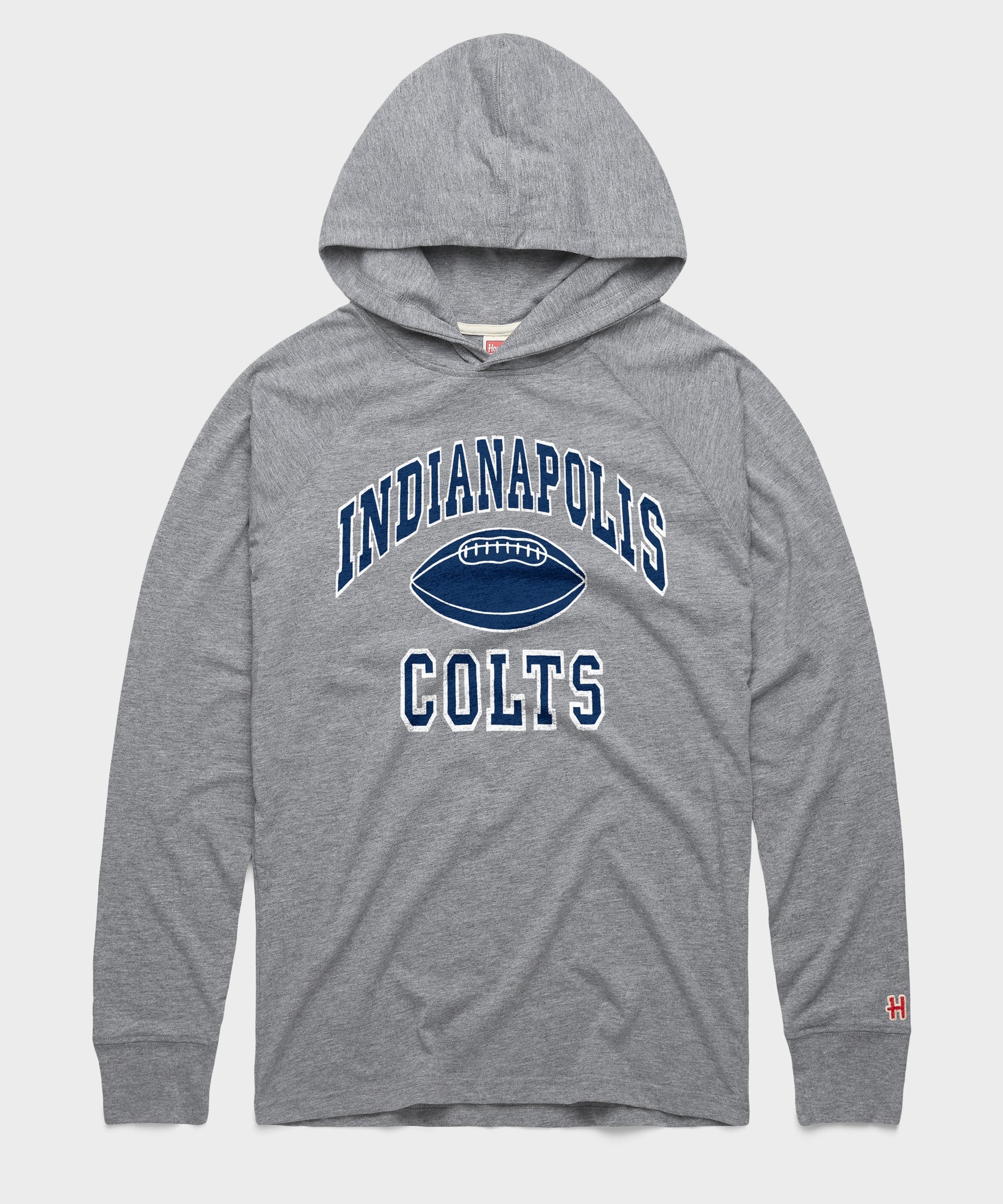indianapolis colts gridiron lightweight hoodie
