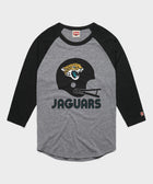 jacksonville jaguars big helmet raglan