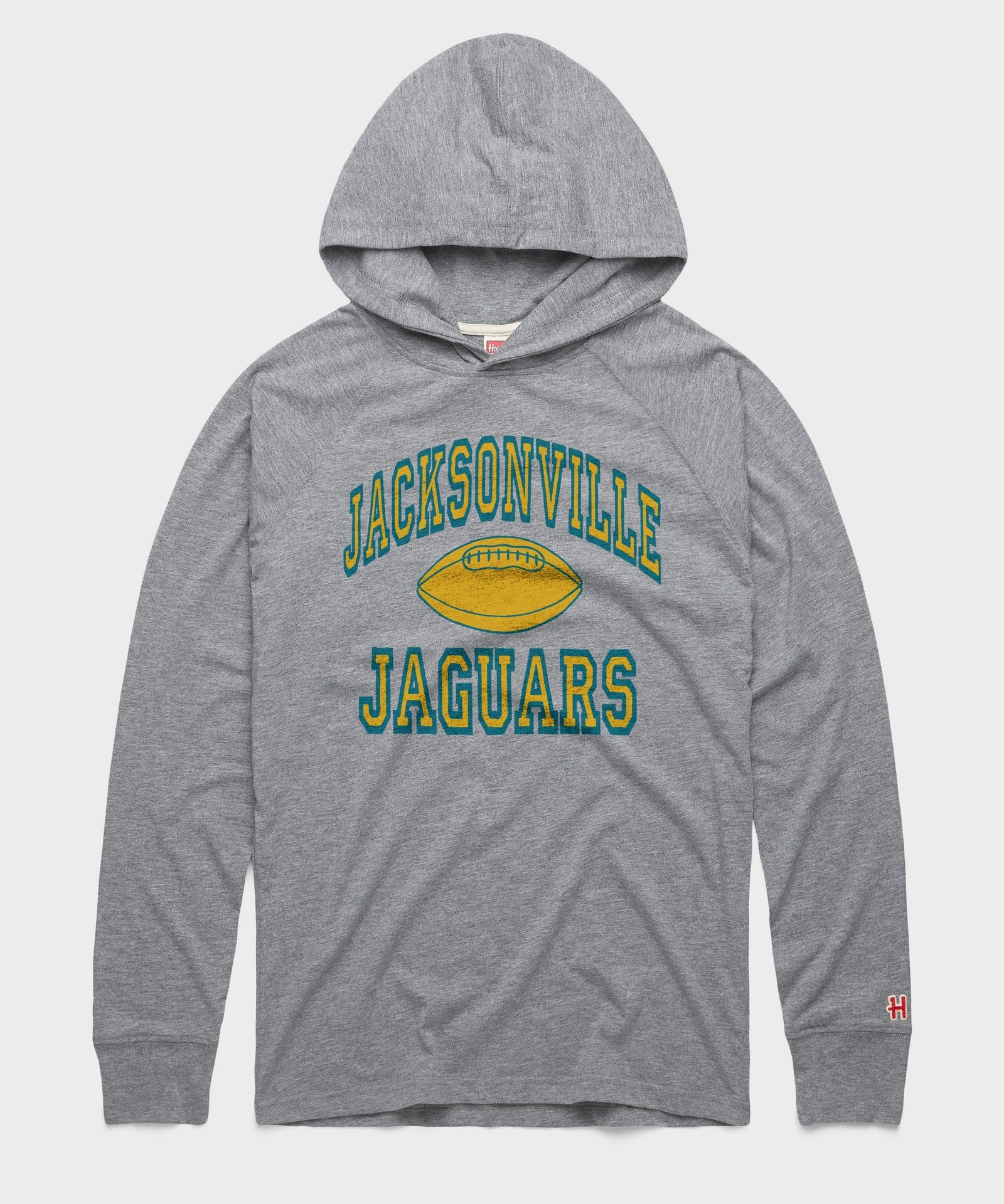 jacksonville jaguars gridiron lightweight hoodie