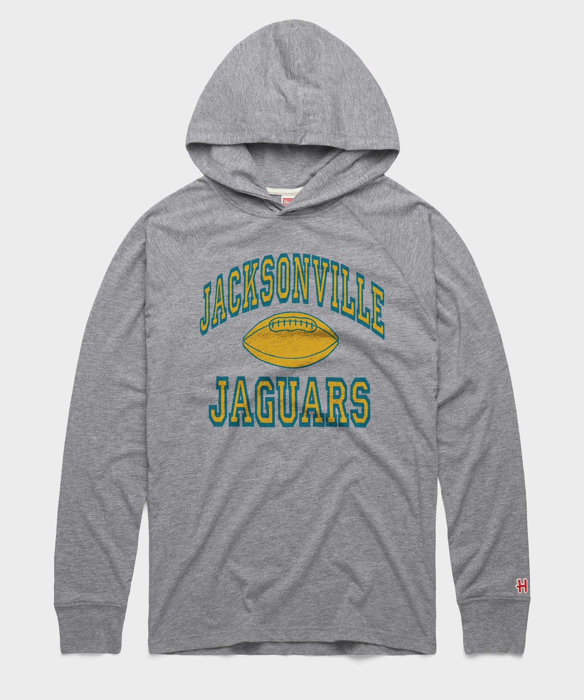 jacksonville jaguars gridiron lightweight hoodie