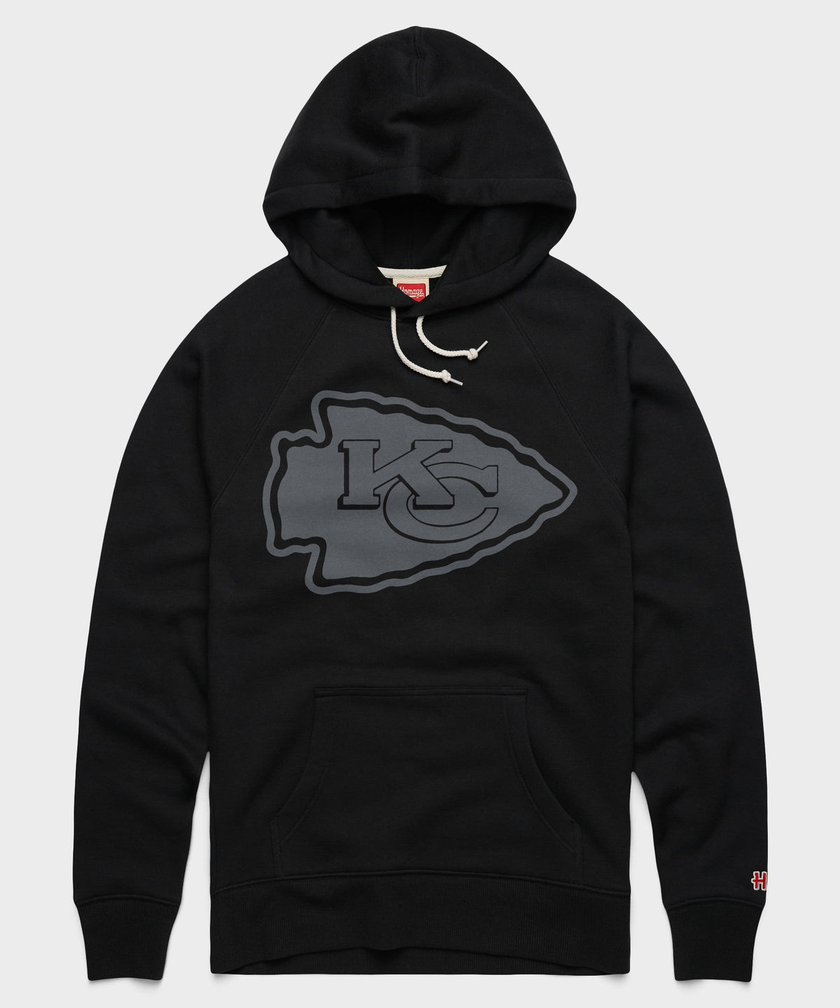 kansas city chiefs '72 blackout hoodie