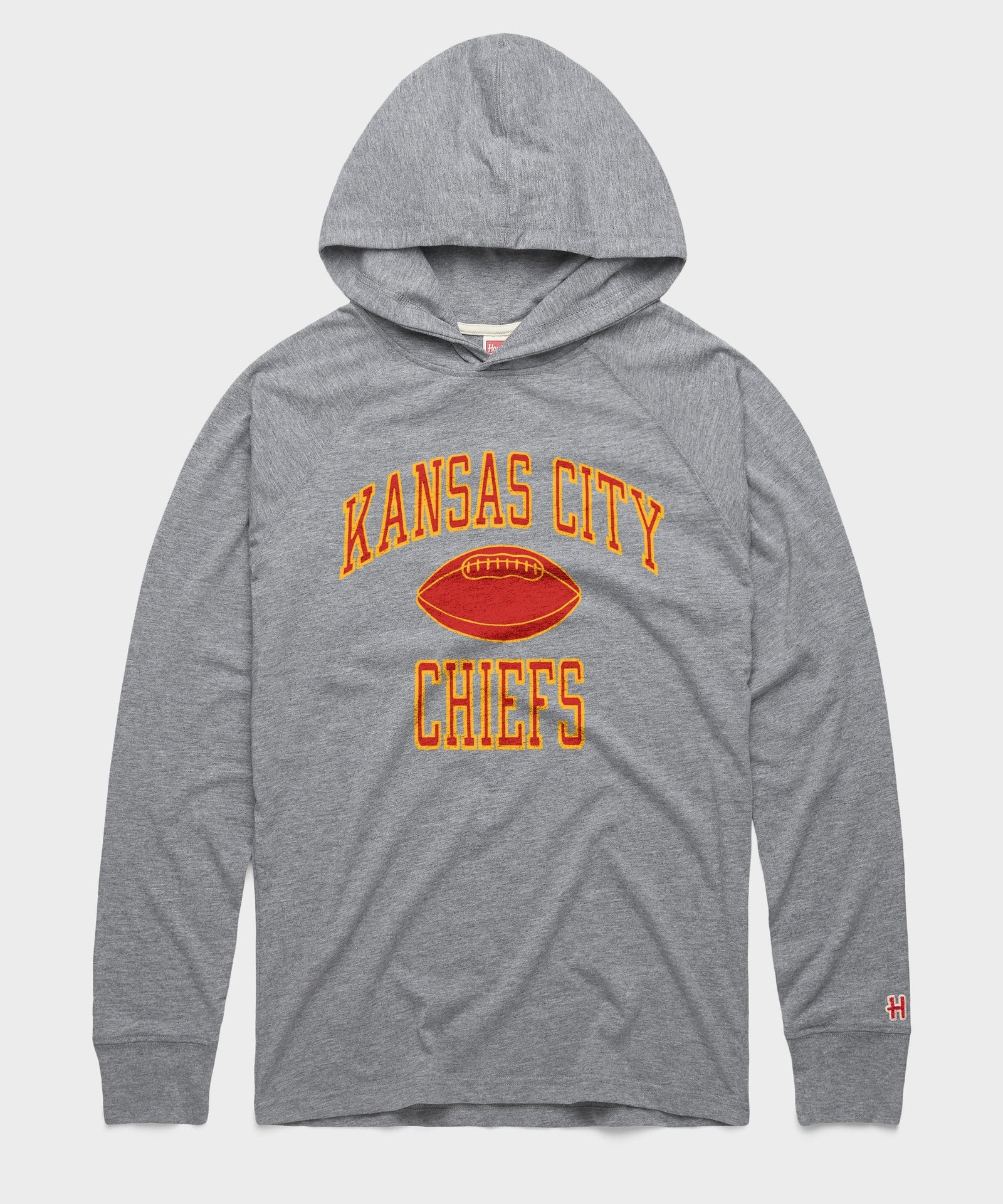 kansas city chiefs gridiron lightweight hoodie