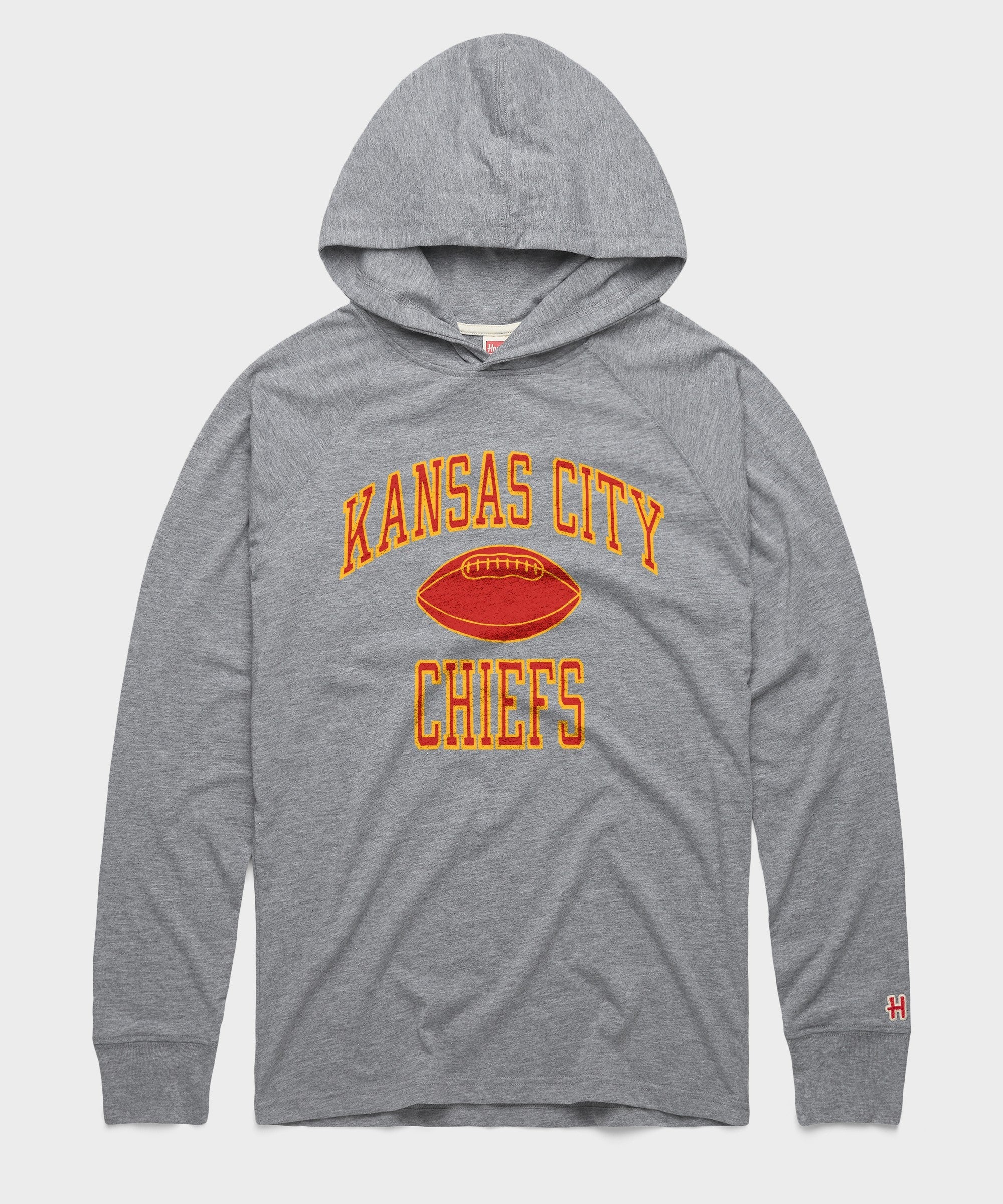 kansas city chiefs gridiron lightweight hoodie