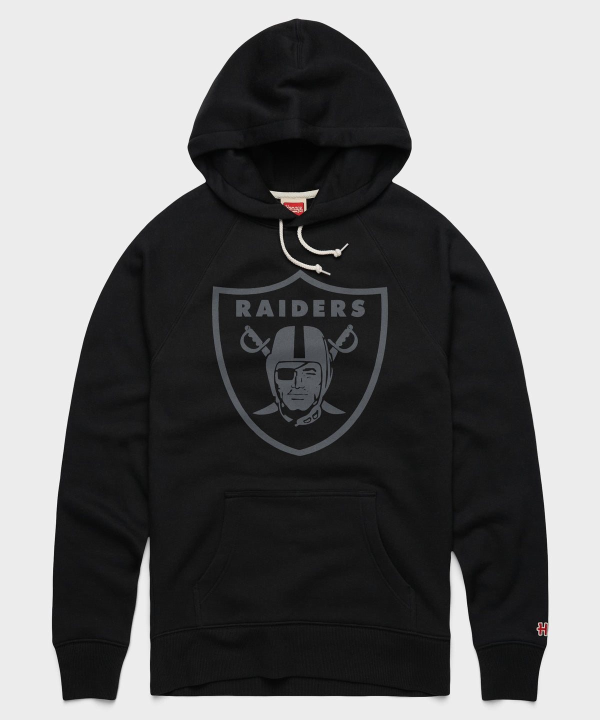 las vegas raiders '20 blackout hoodie