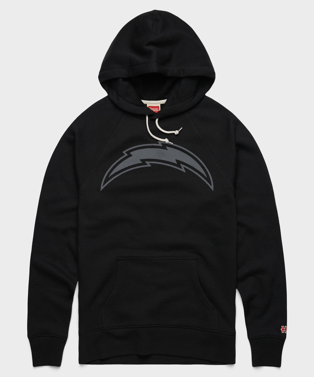 los angeles chargers '20 blackout hoodie