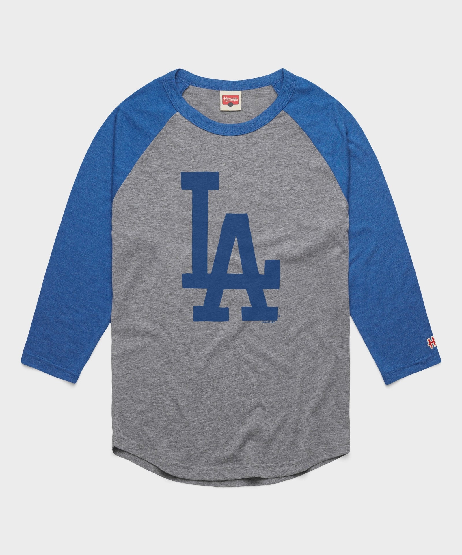 los angeles dodgers cap logo '12 raglan