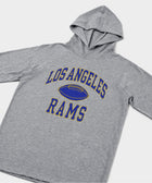 los angeles rams gridiron lightweight hoodie