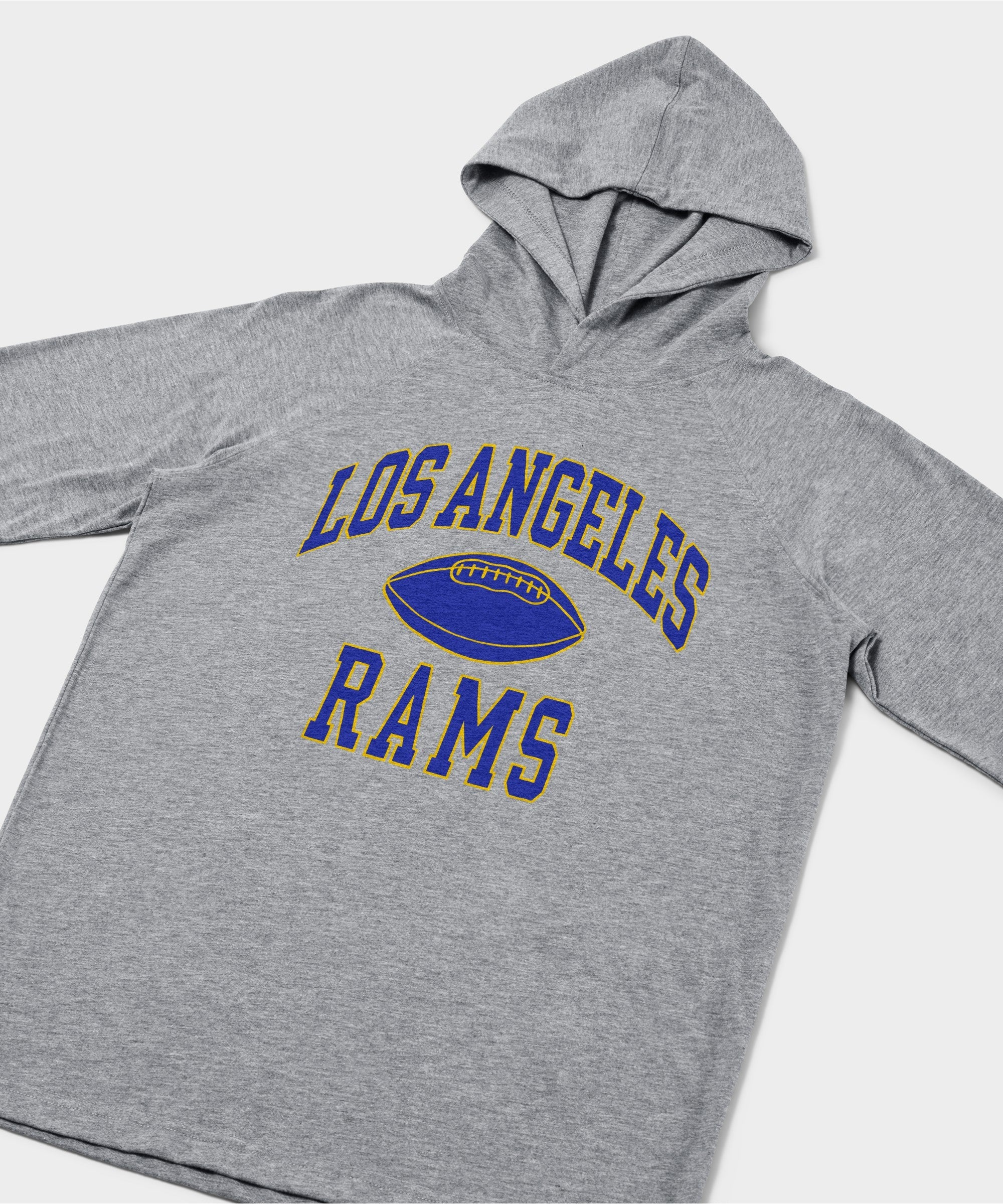 los angeles rams gridiron lightweight hoodie