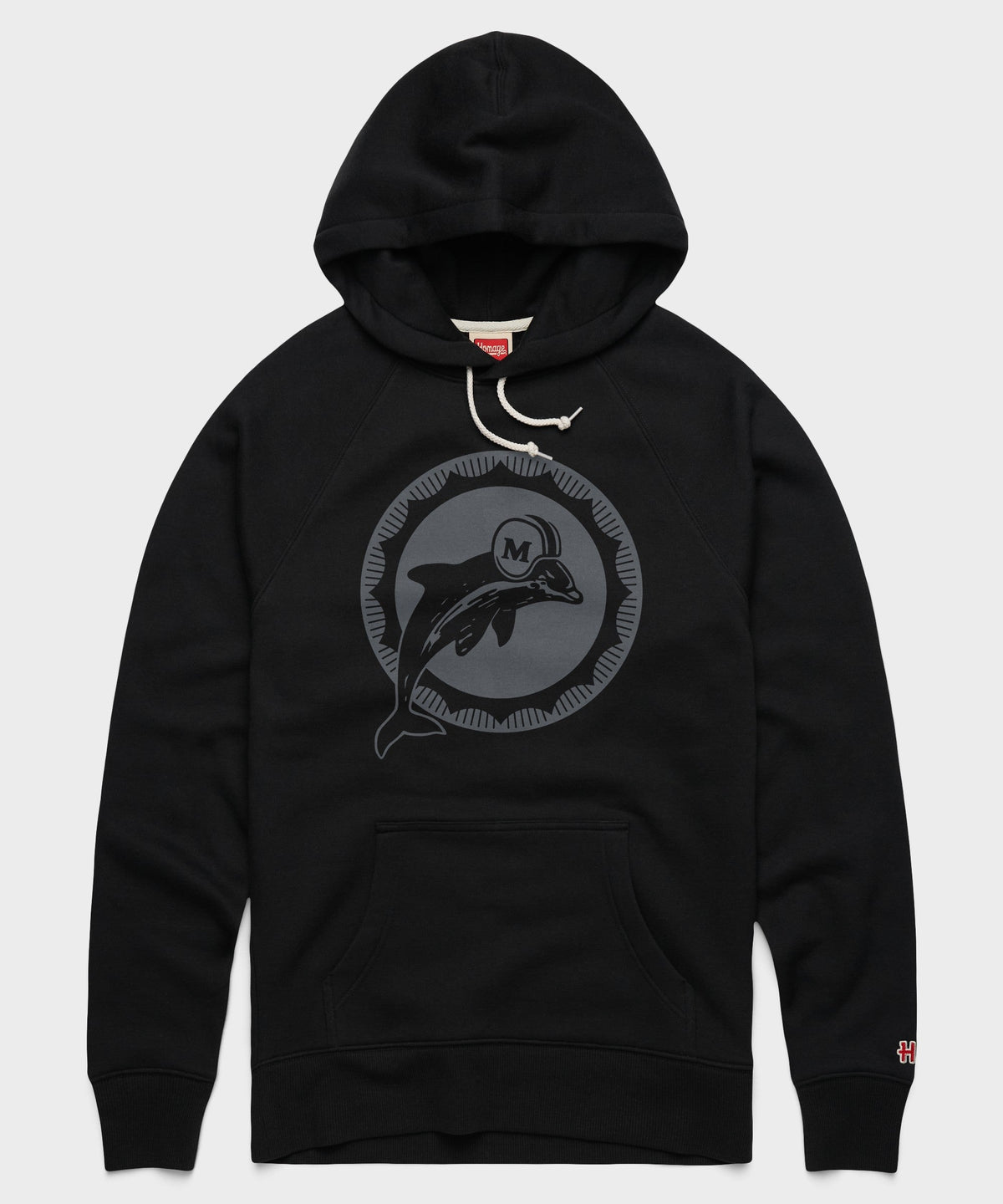 Miami Dolphins '66 Blackout Hoodie