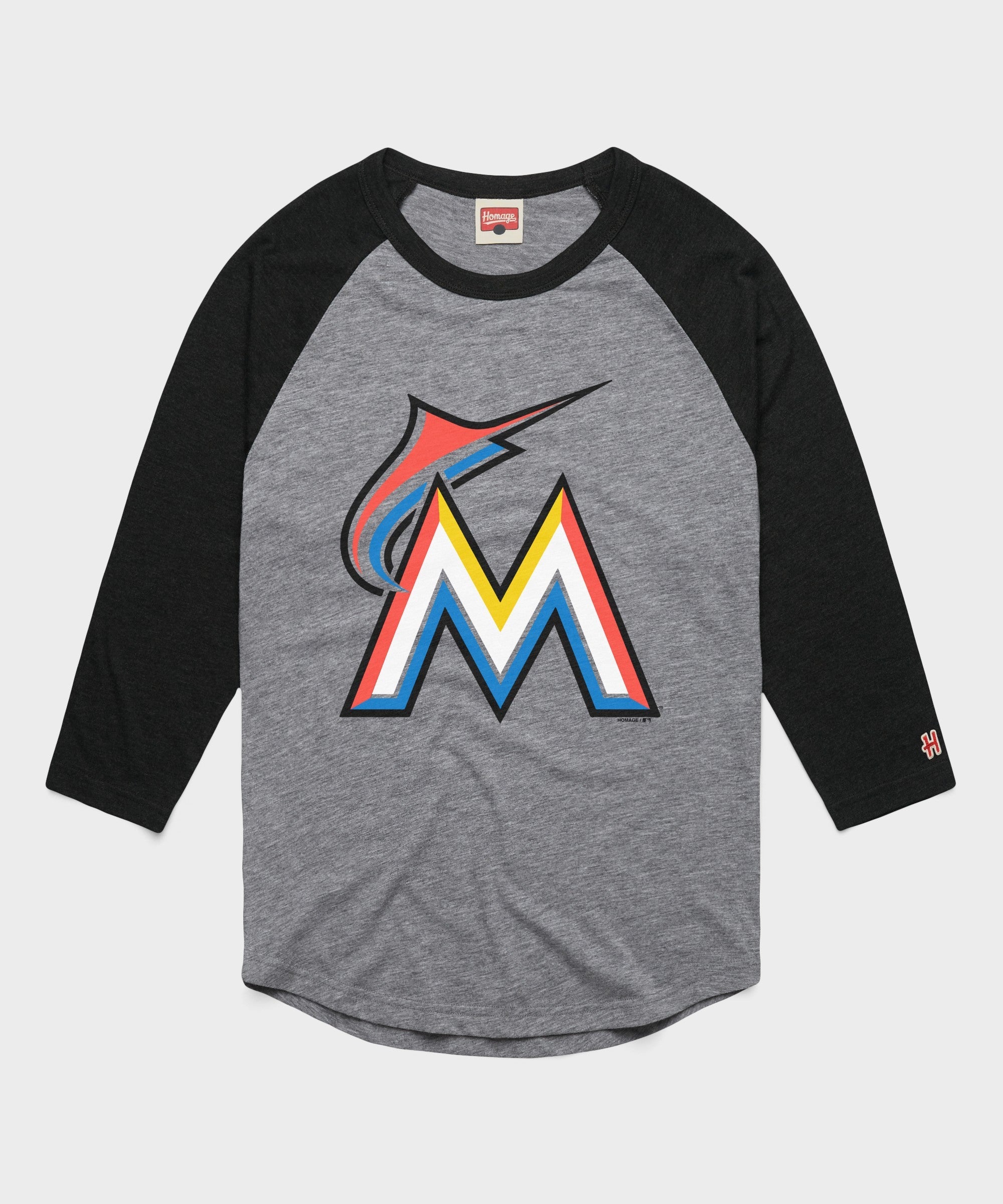 miami marlins '17 raglan