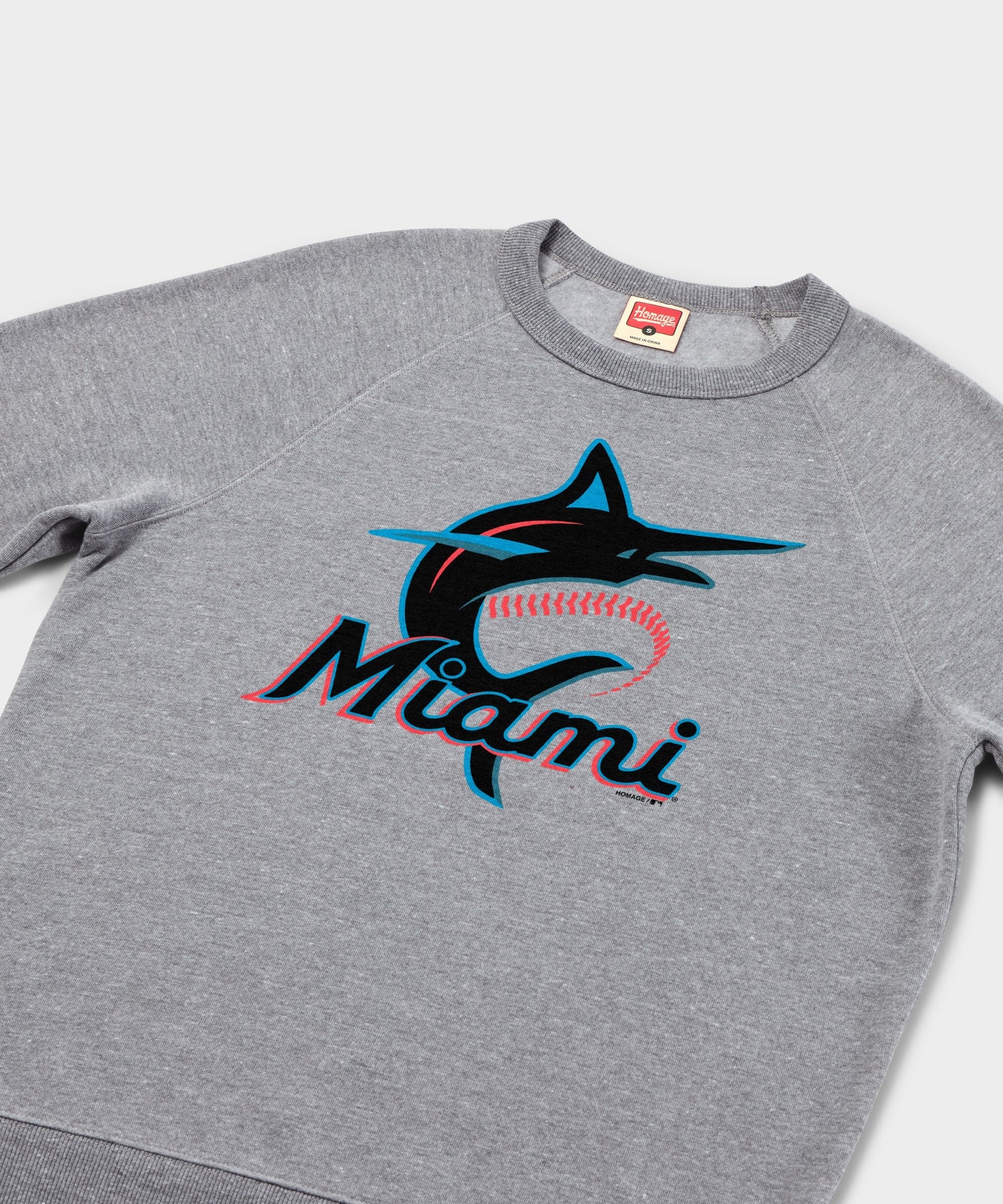 miami marlins '19 crewneck
