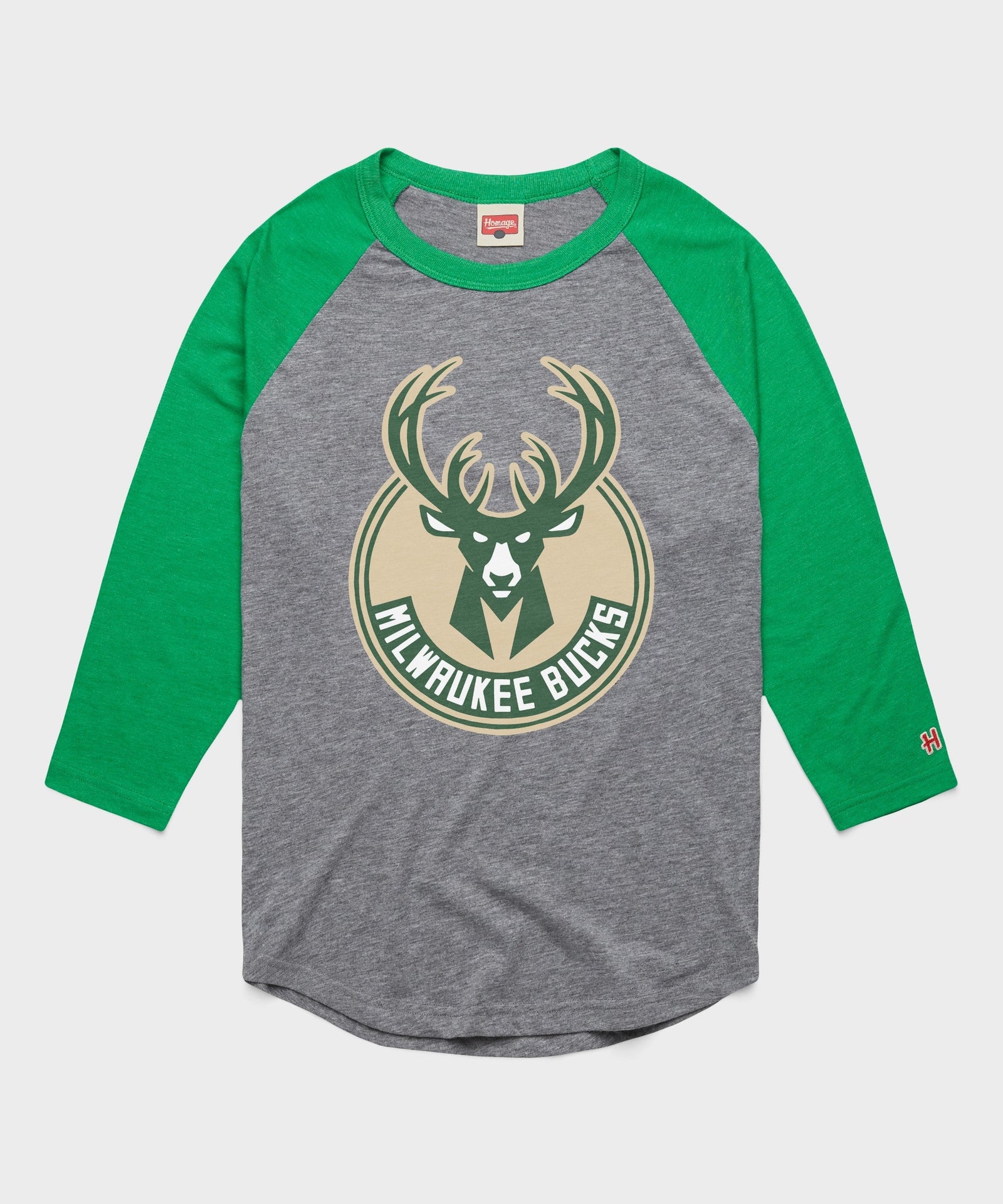 milwaukee bucks logo raglan