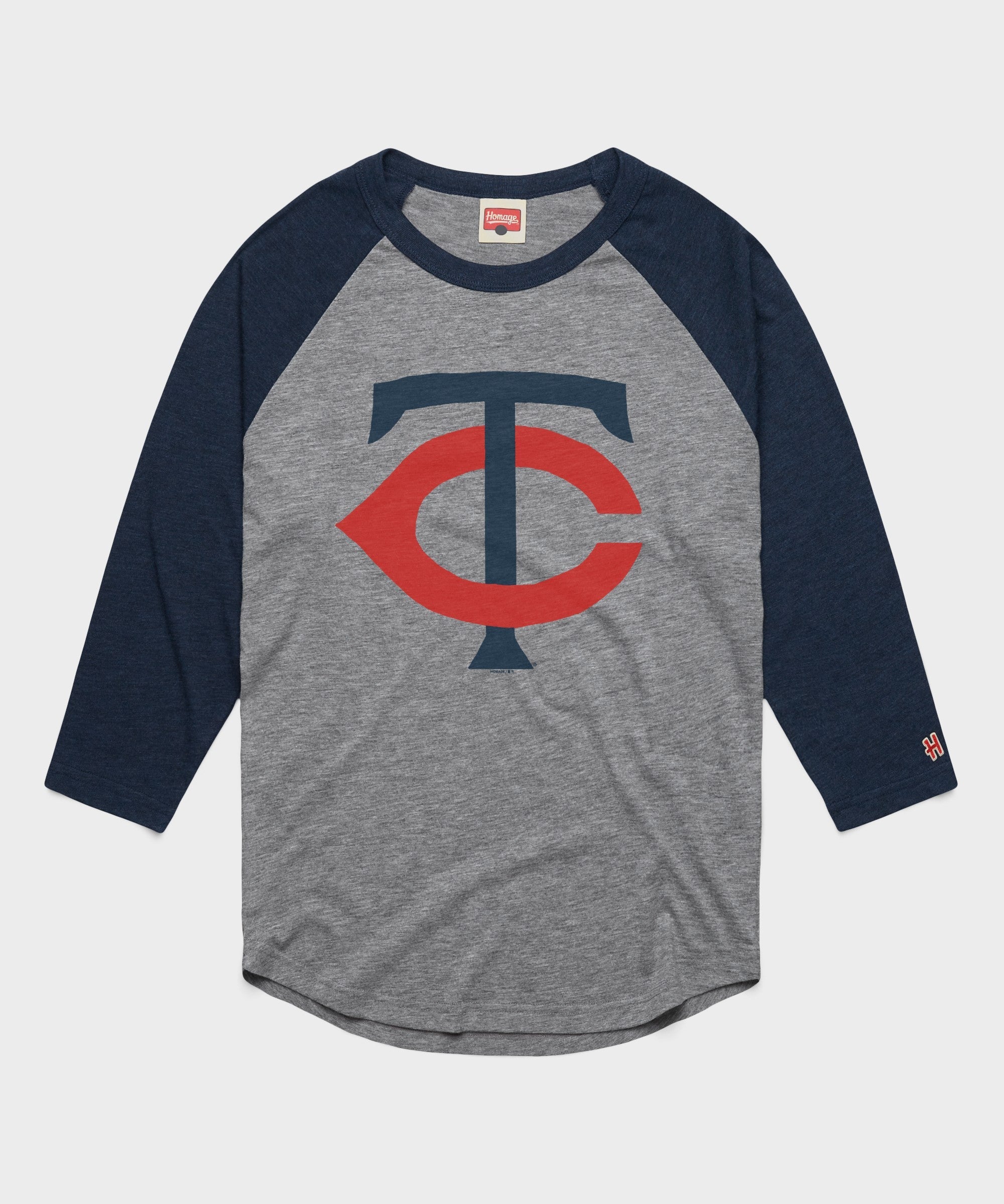 minnesota twins alt logo '61 raglan
