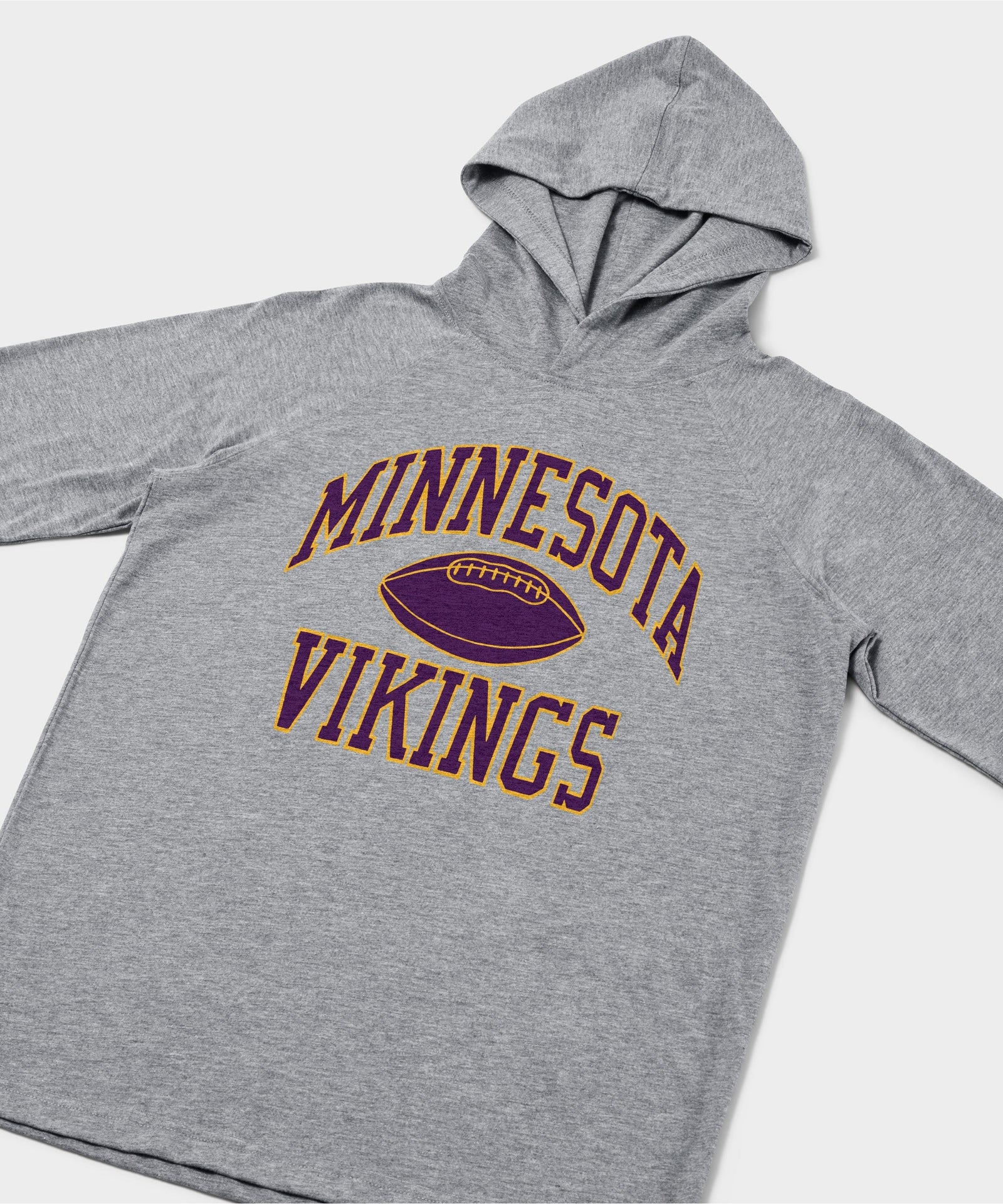 minnesota vikings gridiron lightweight hoodie