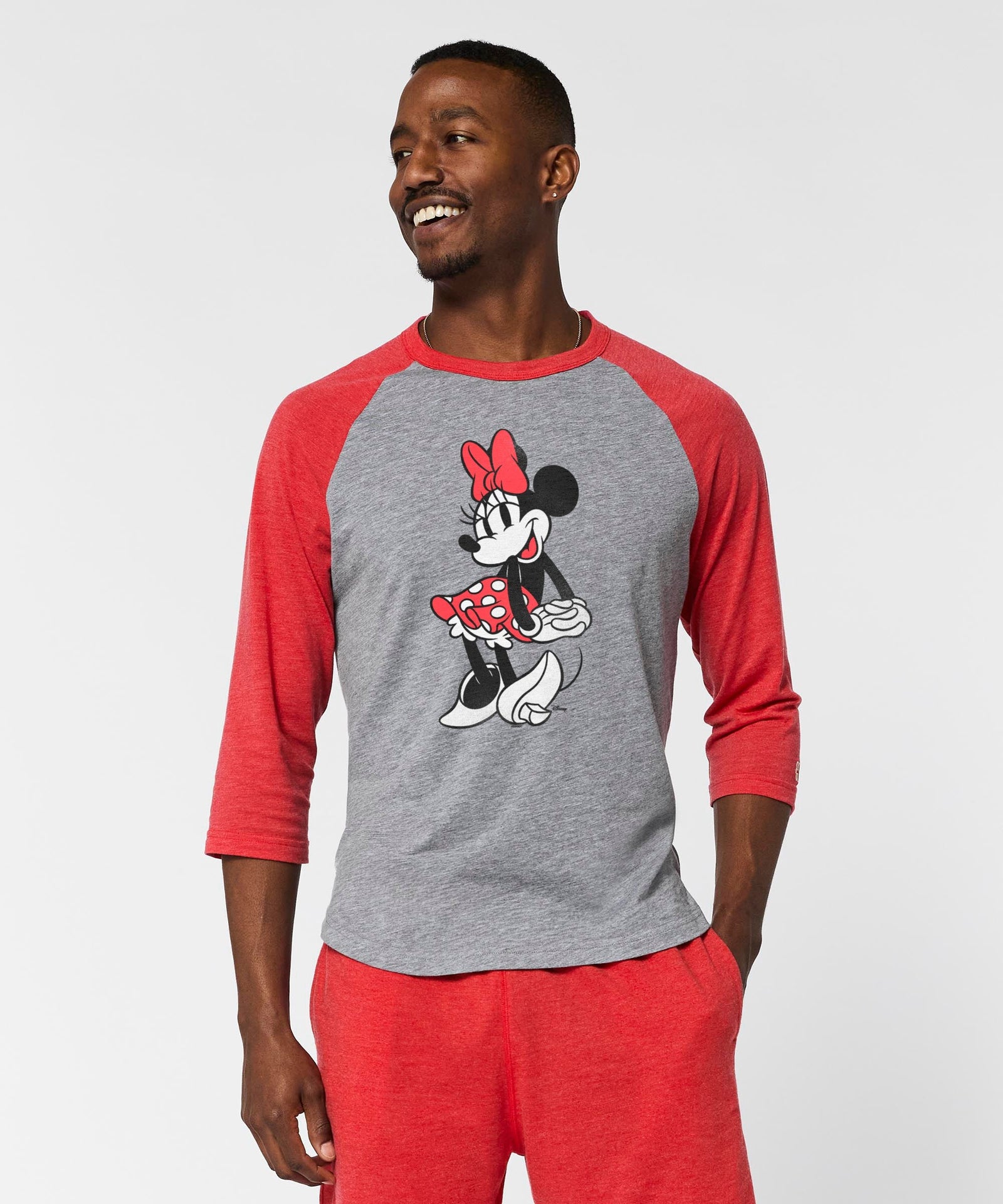 minnie mouse raglan