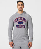 new england patriots gridiron lightweight hoodie
