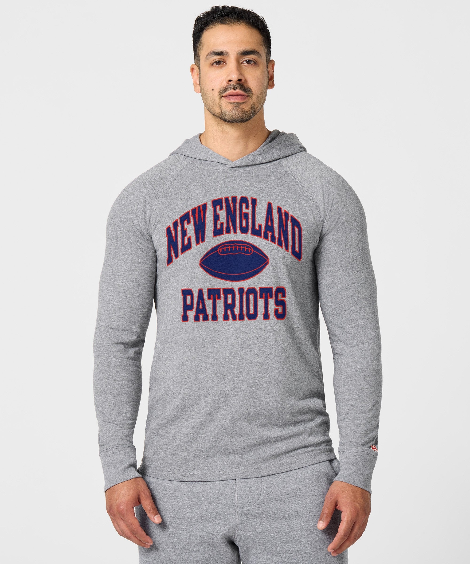new england patriots gridiron lightweight hoodie