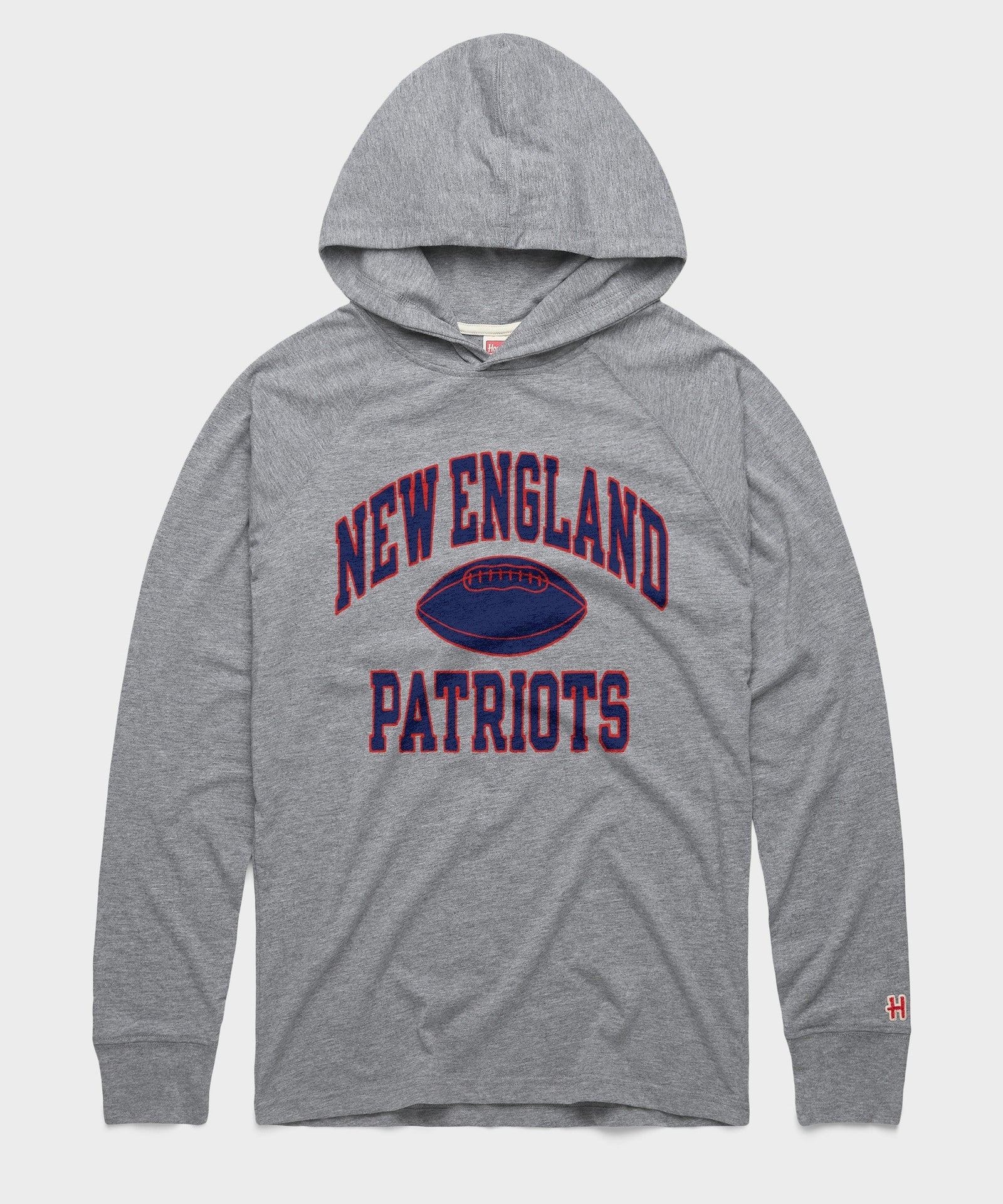 new england patriots gridiron lightweight hoodie