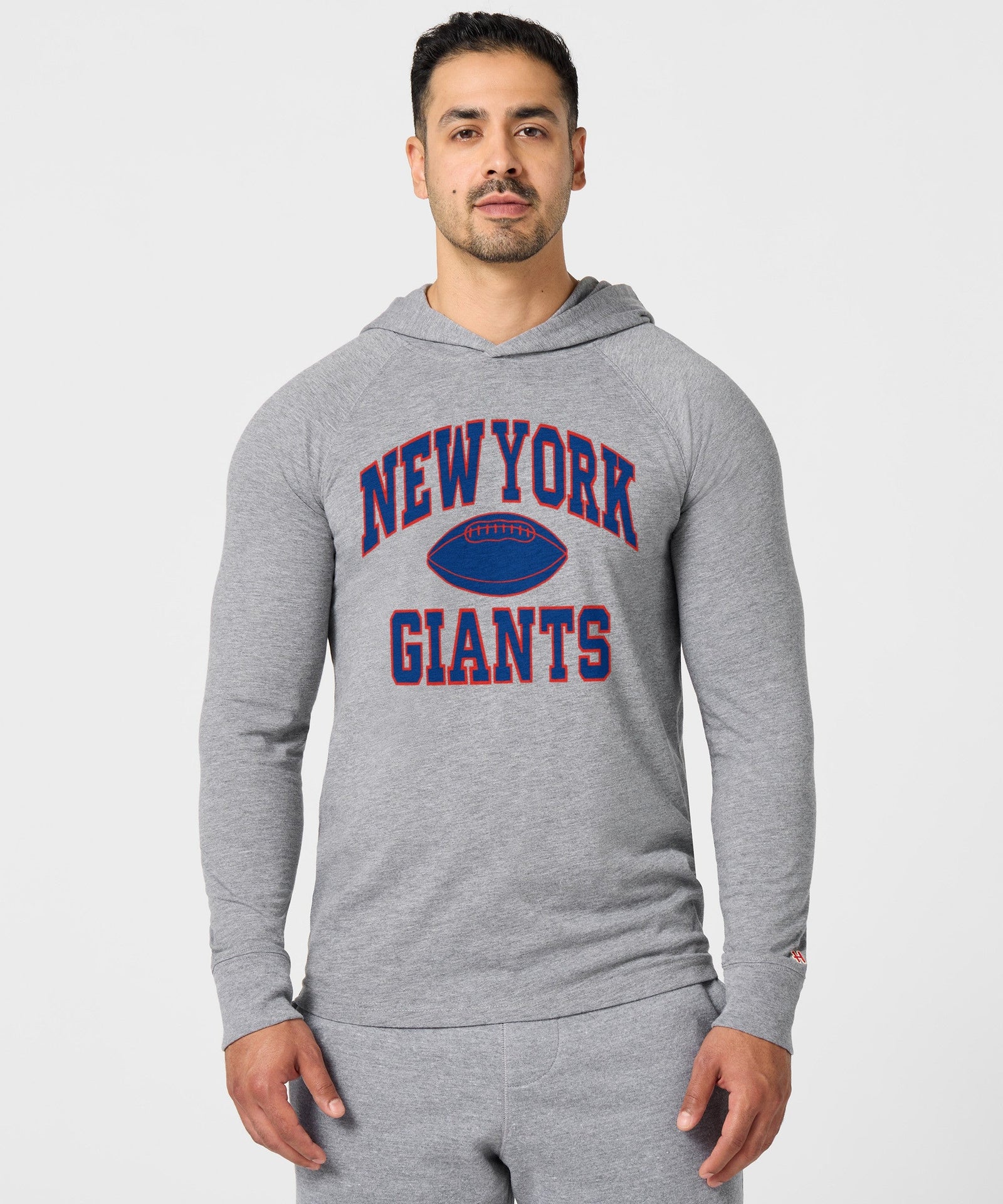 new york giants gridiron lightweight hoodie